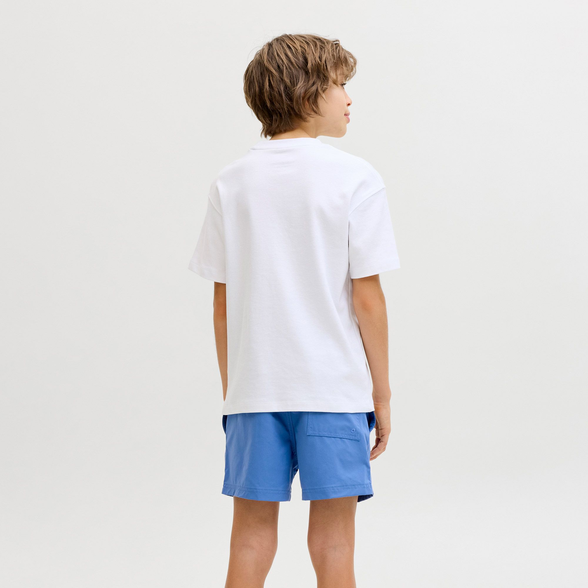 Jack & Jones Maui Tropic Solid Zwemshort Jongens