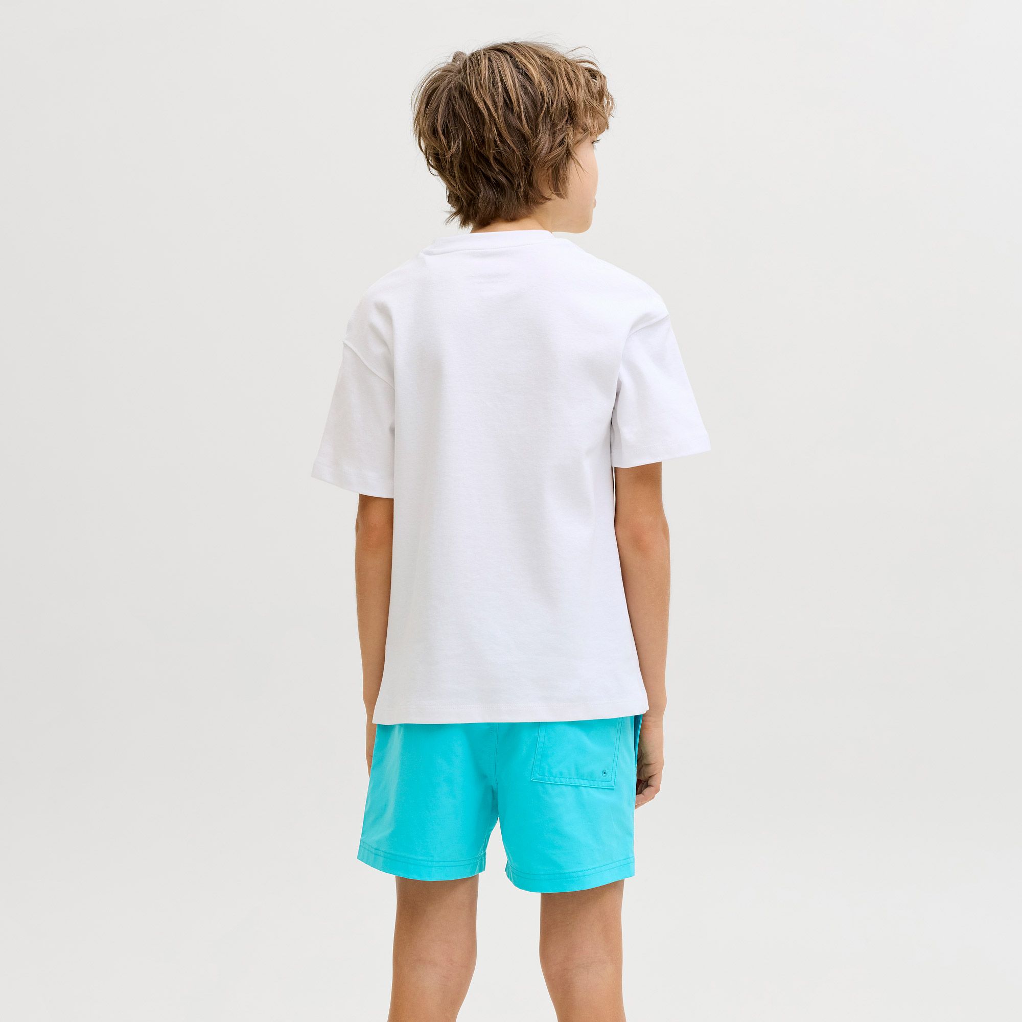 Jack & Jones Maui Tropic Solid Zwemshort Jongens