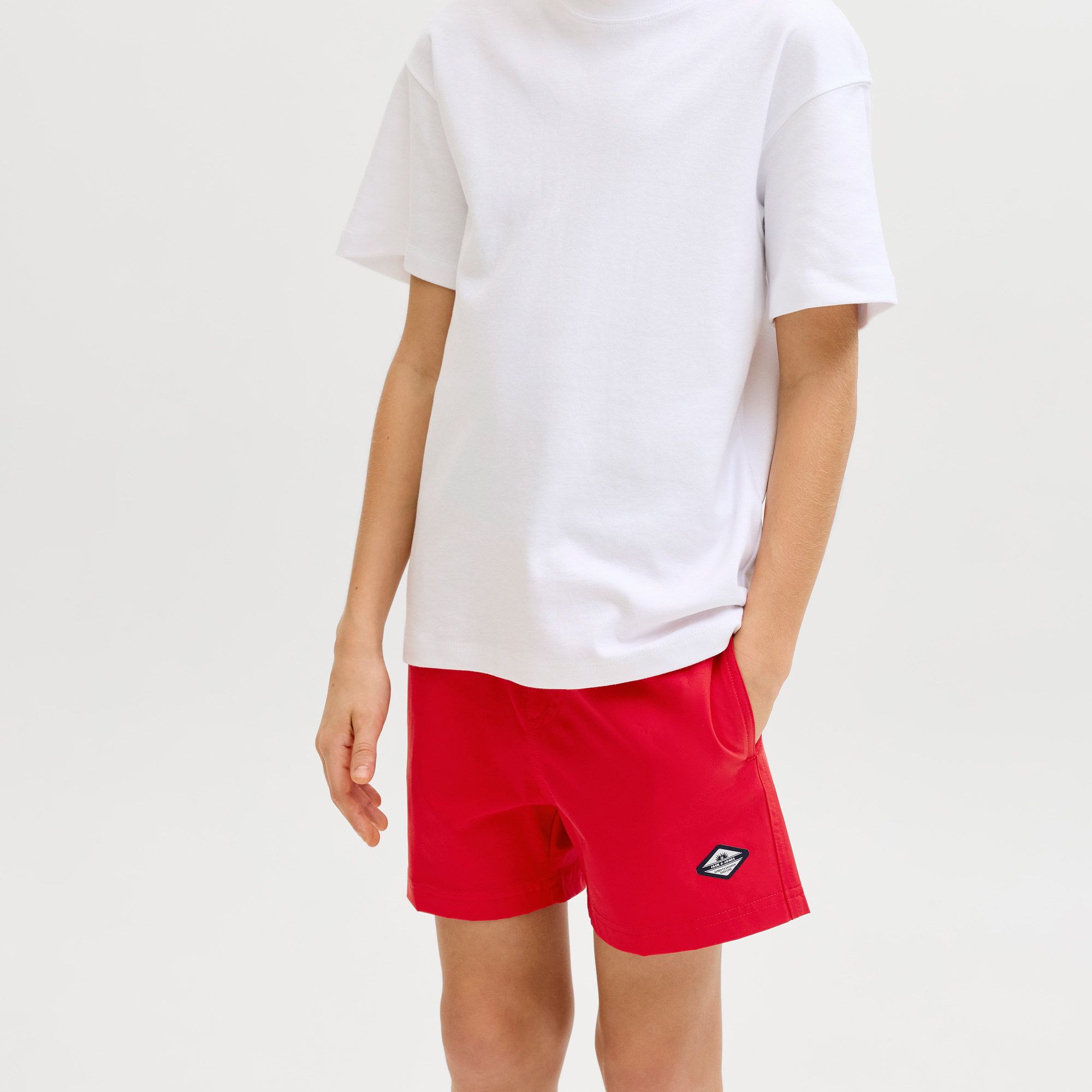 Jack & Jones Maui Tropic Solid Zwemshort Jongens