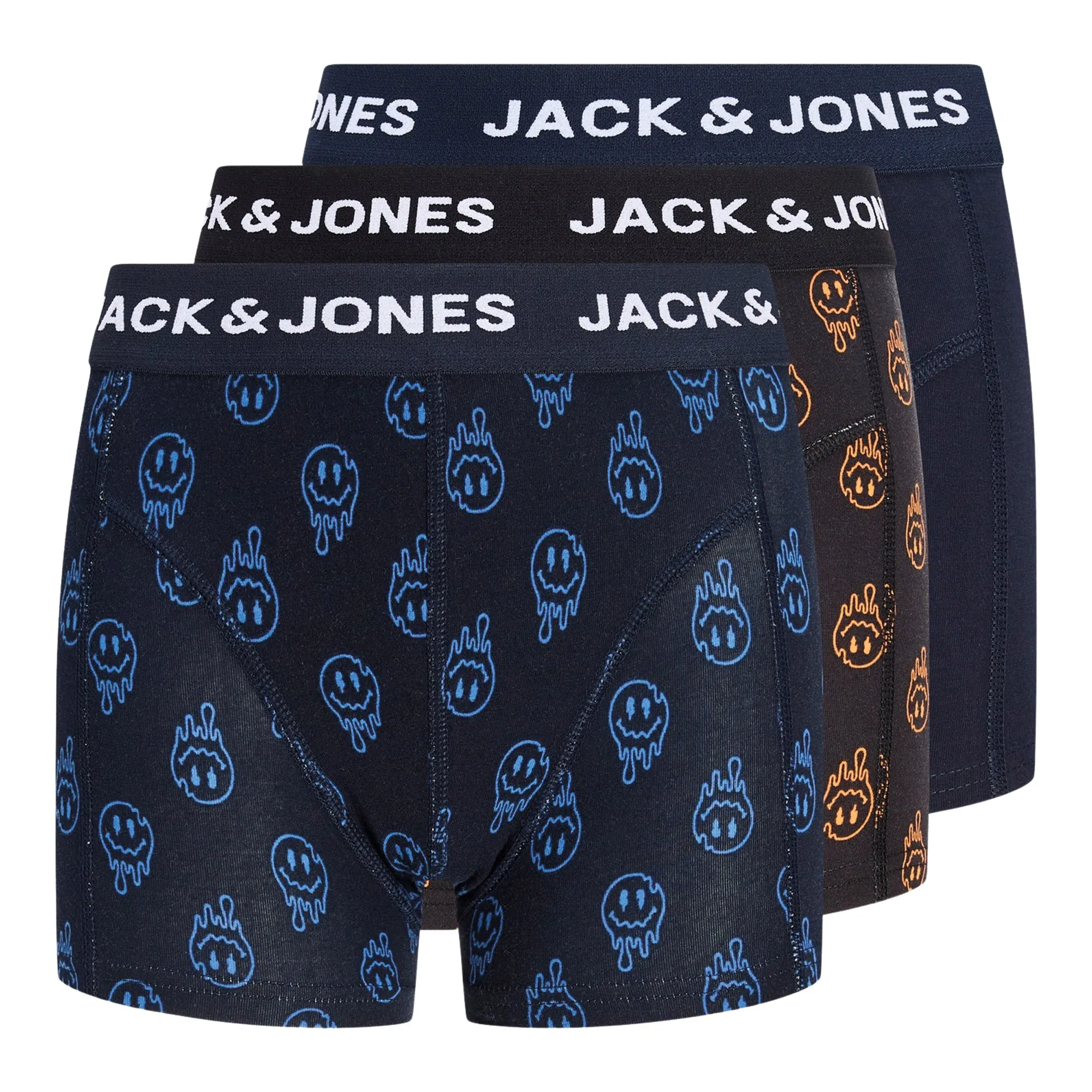 Boxershorts Jack &amp; Jones Smiley Garçons (3-pack)