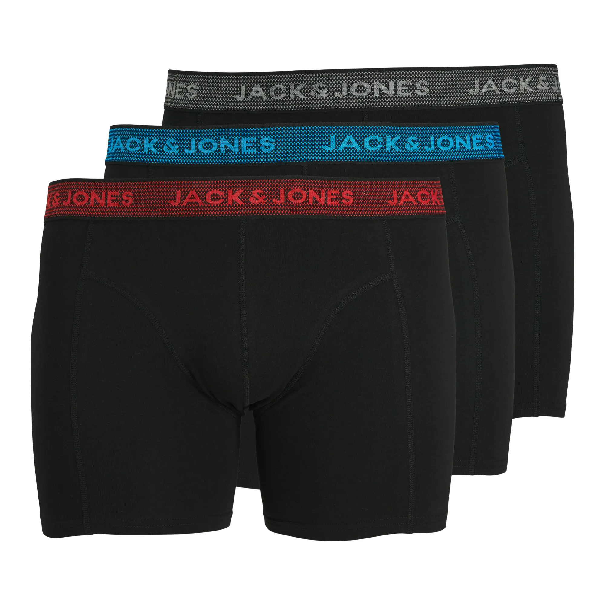 Jack & Jones Trunk Boxershorts Heren (3-pack) (plussize)