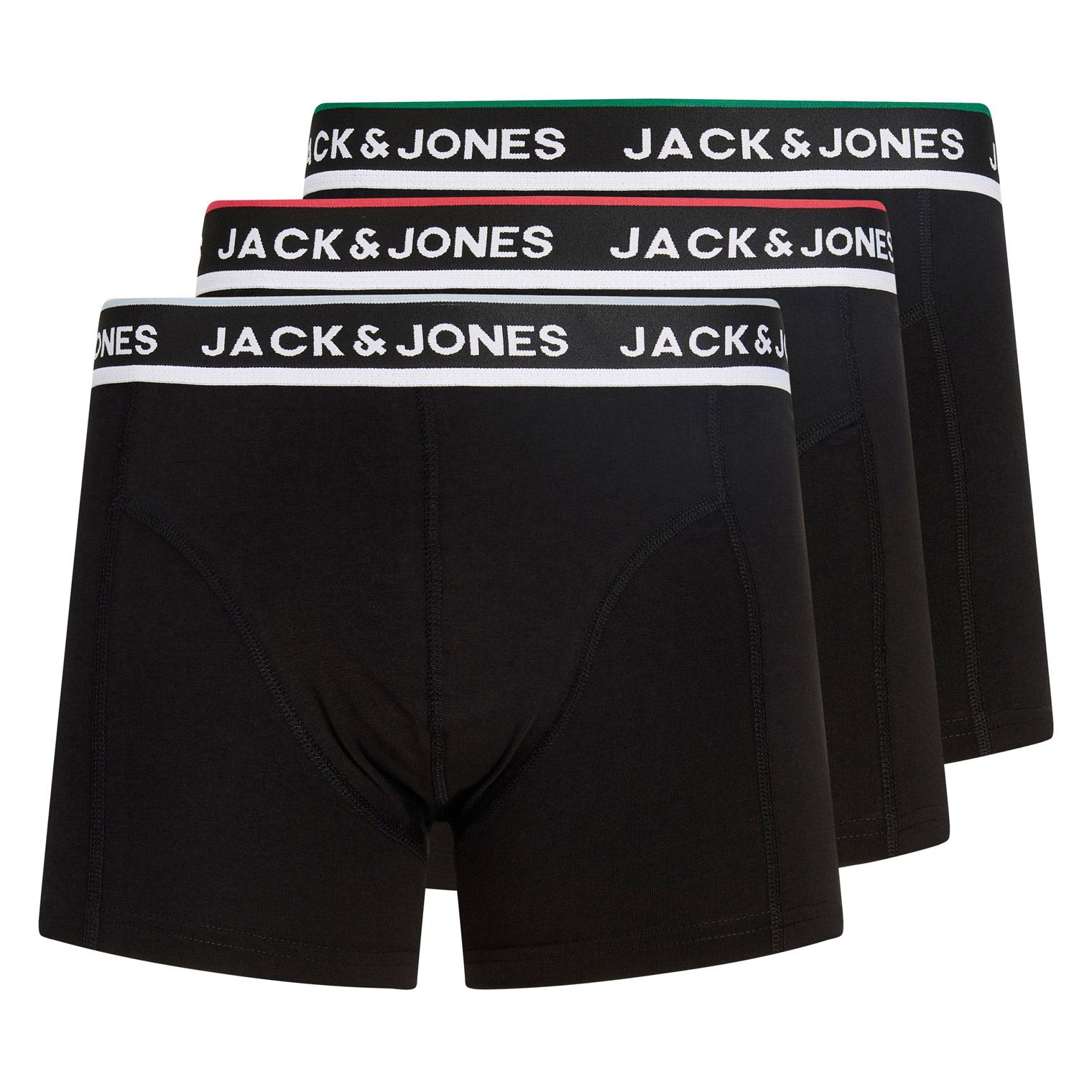 Jack & Jones Sway Solid Trunk Boxershorts Heren (3-pack)
