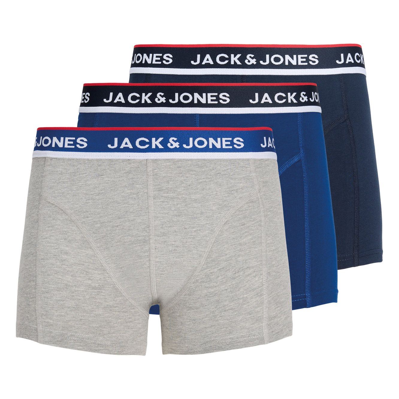 Jack &amp; Jones Sway Solid Trunk Boxershorts Men (3-pack)