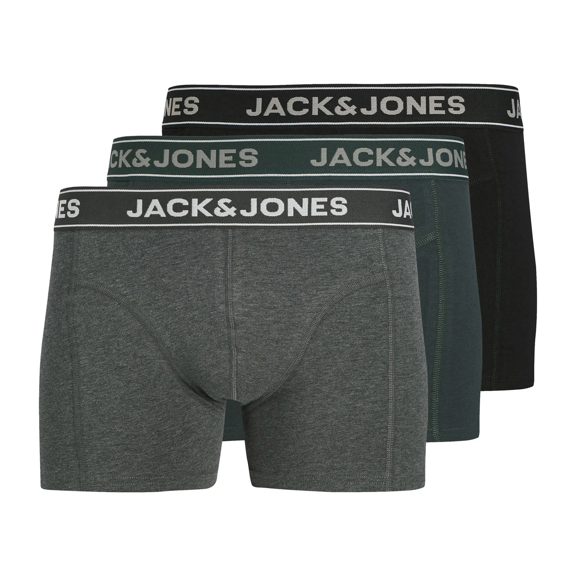 Jack & Jones Black Friday Trunk Boxershorts Heren (3-pack) (plussize)