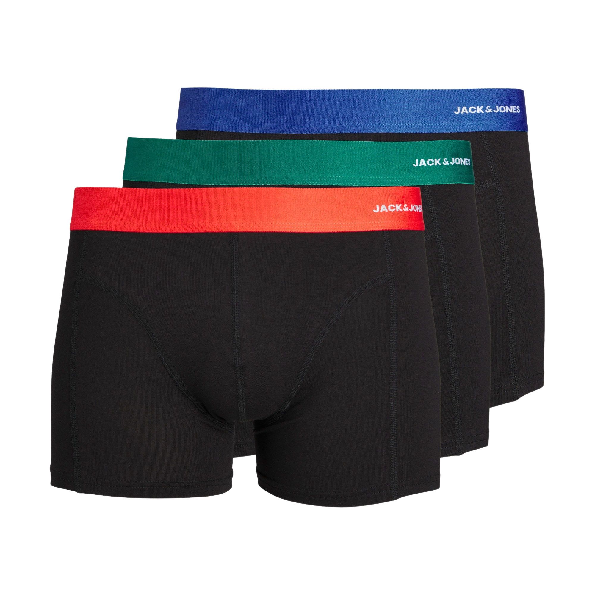 Jack & Jones Lucas Bamboo Trunk Boxershorts Heren (3-pack)