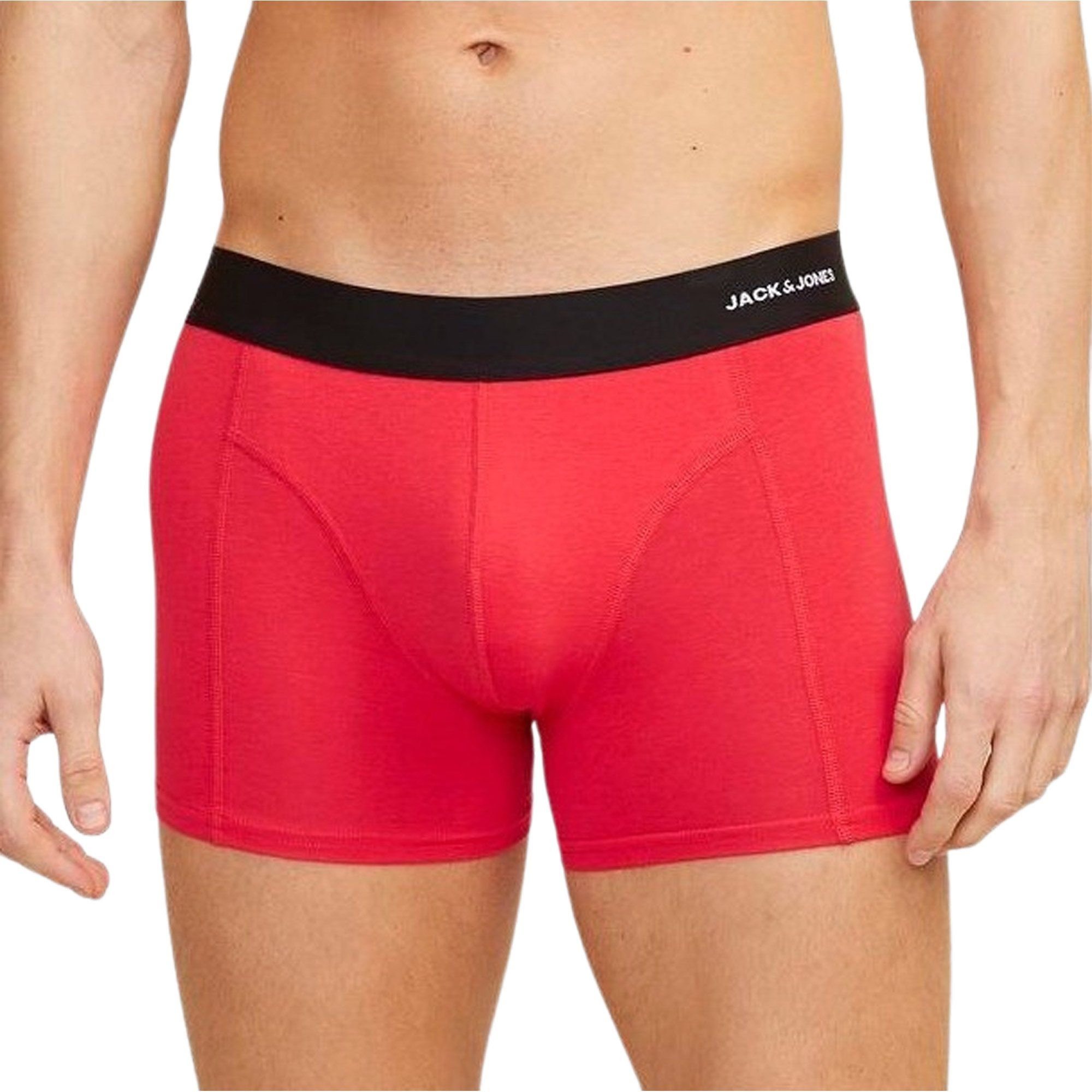 Caleçon Jack & Jones Lucas Bamboo Trunk Hommes (lot de 3)
