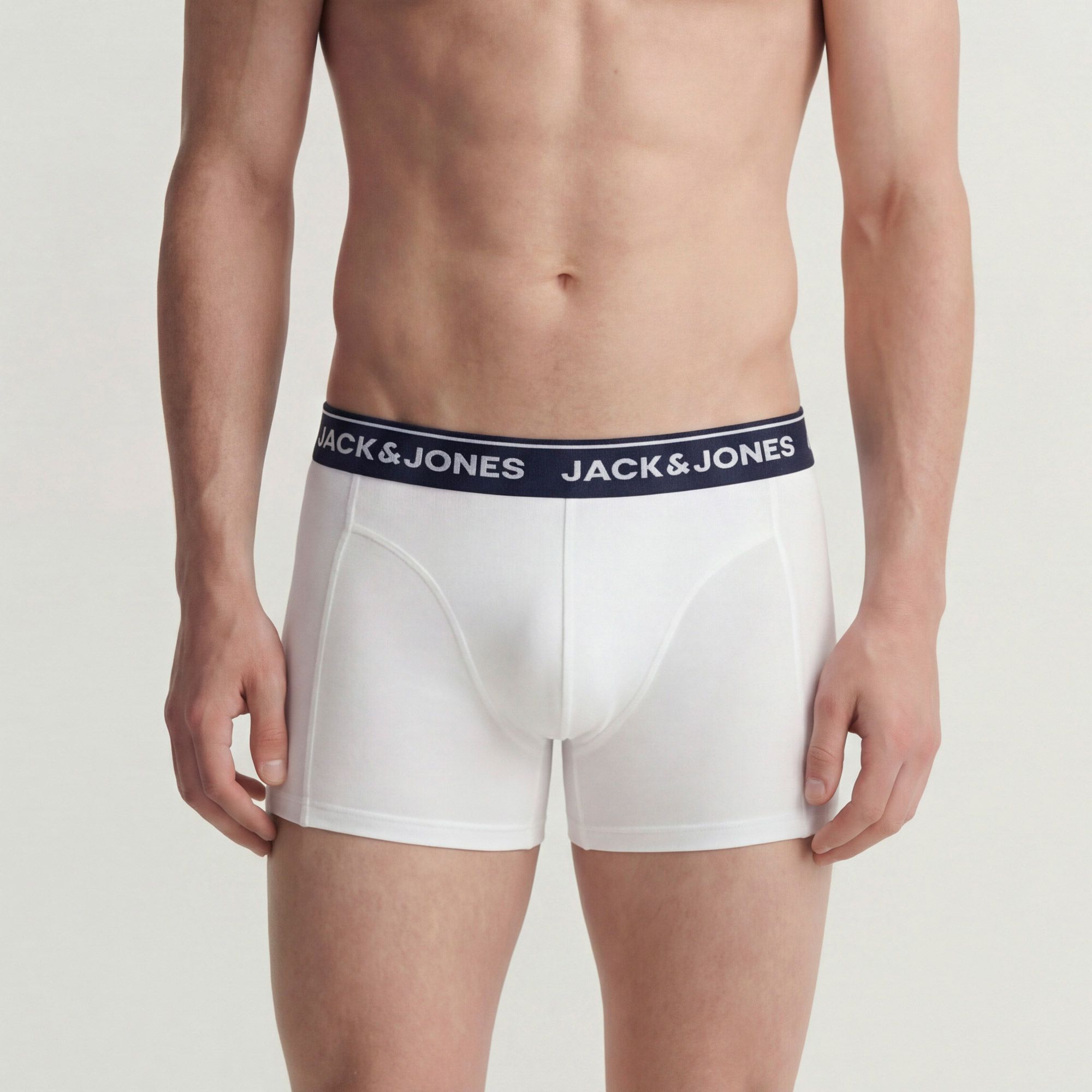 Jack & Jones Branco Trunks Boxershorts Heren (5-pack)