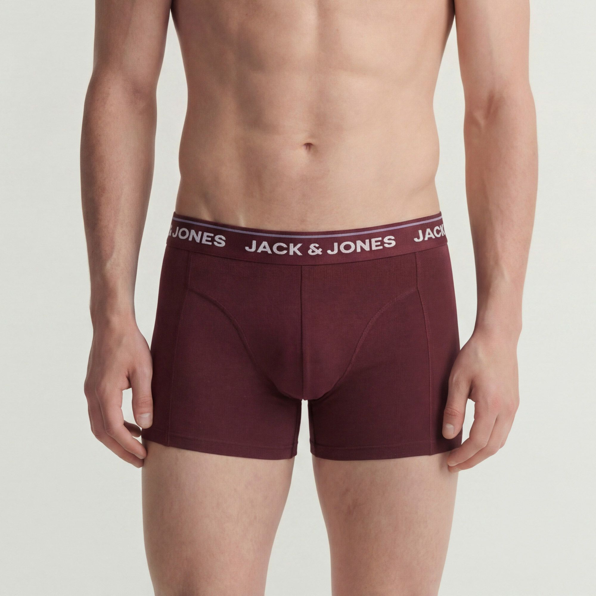 Jack & Jones Branco Trunks Boxershorts Heren (5-pack)