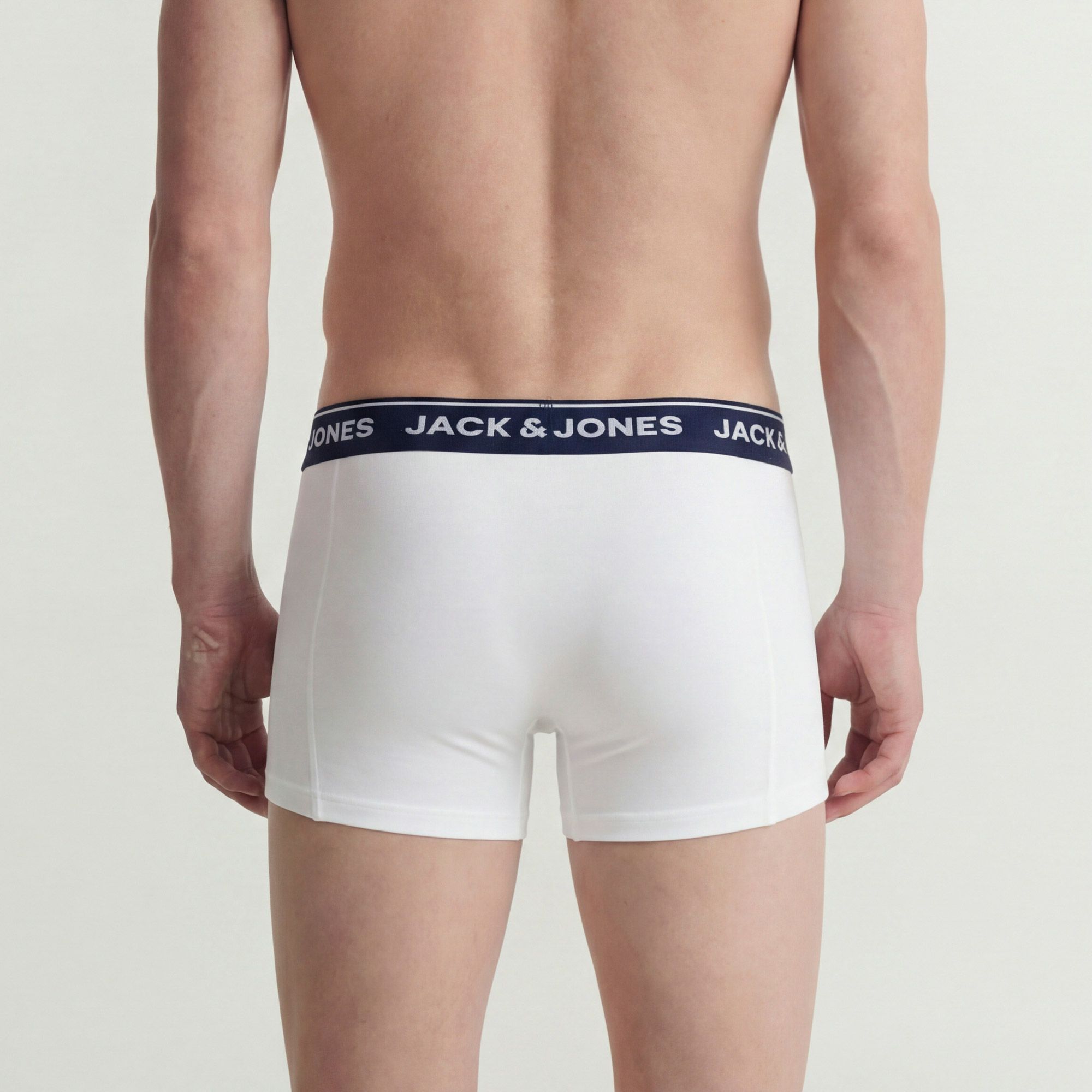 Jack & Jones Branco Trunks Boxershorts Heren (5-pack)