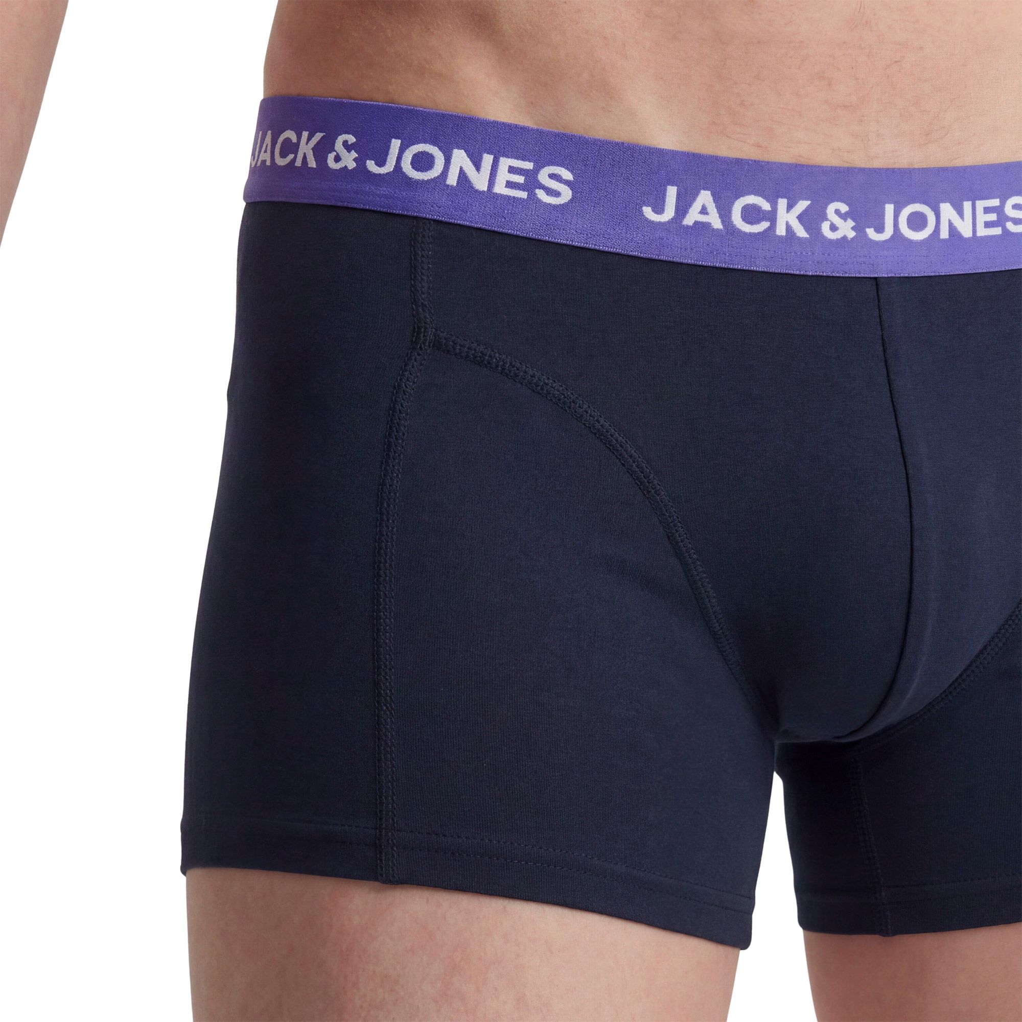 Boxershorts Jack & Jones Solid Trunk Hommes (12-pack)