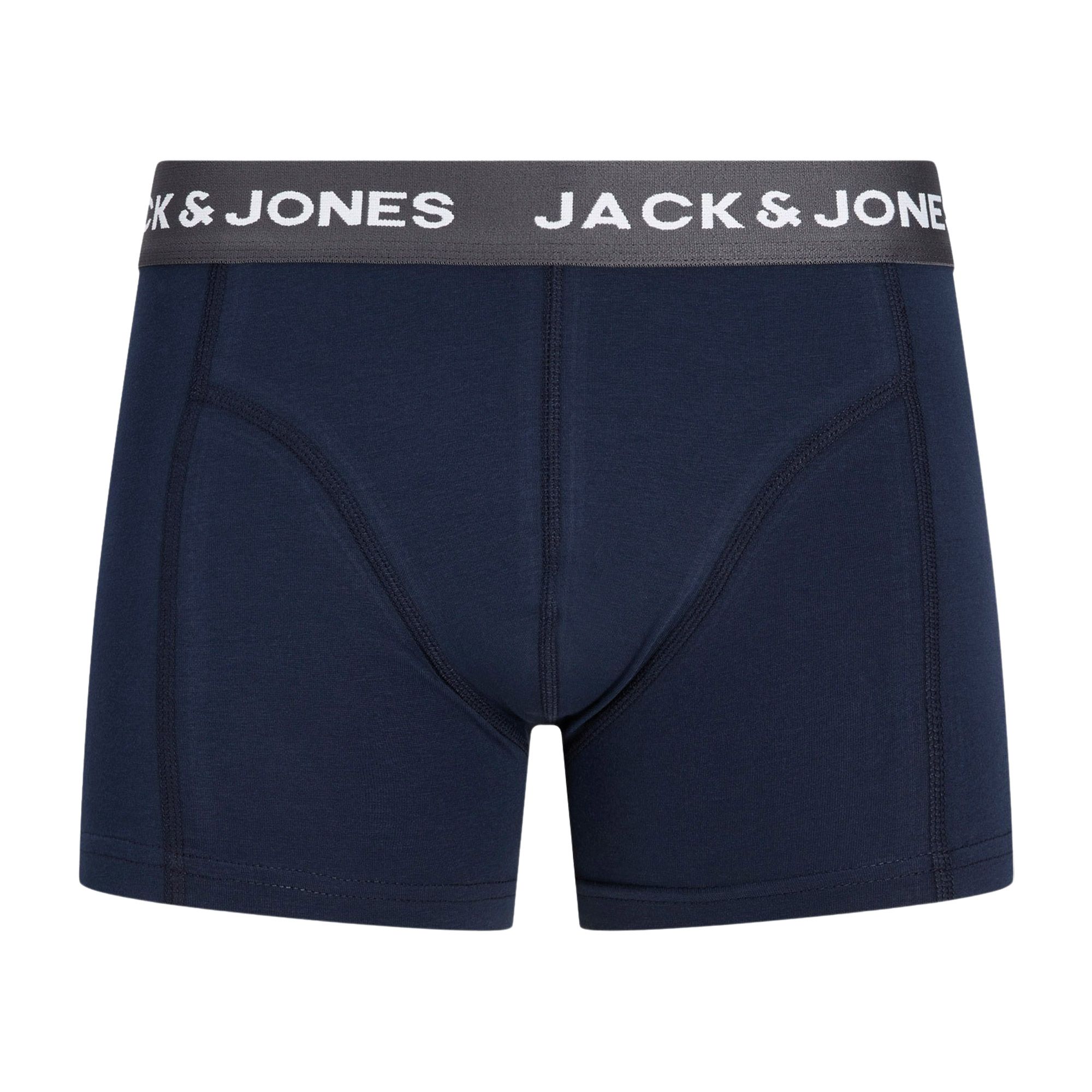 Boxershorts Jack & Jones Solid Trunk Hommes (12-pack)