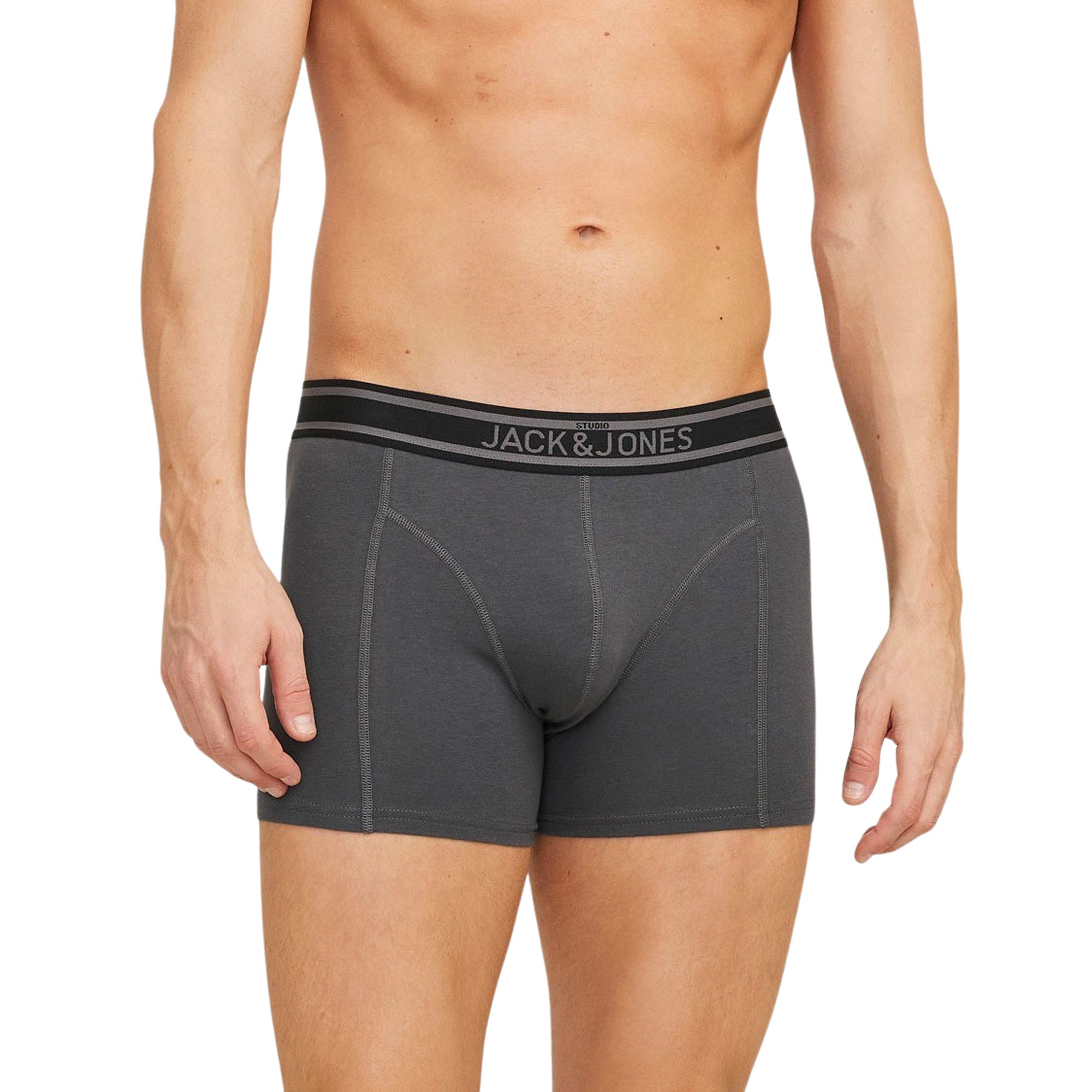 Jack & Jones Aiden Solid Trunk Boxershorts Heren (3-pack)
