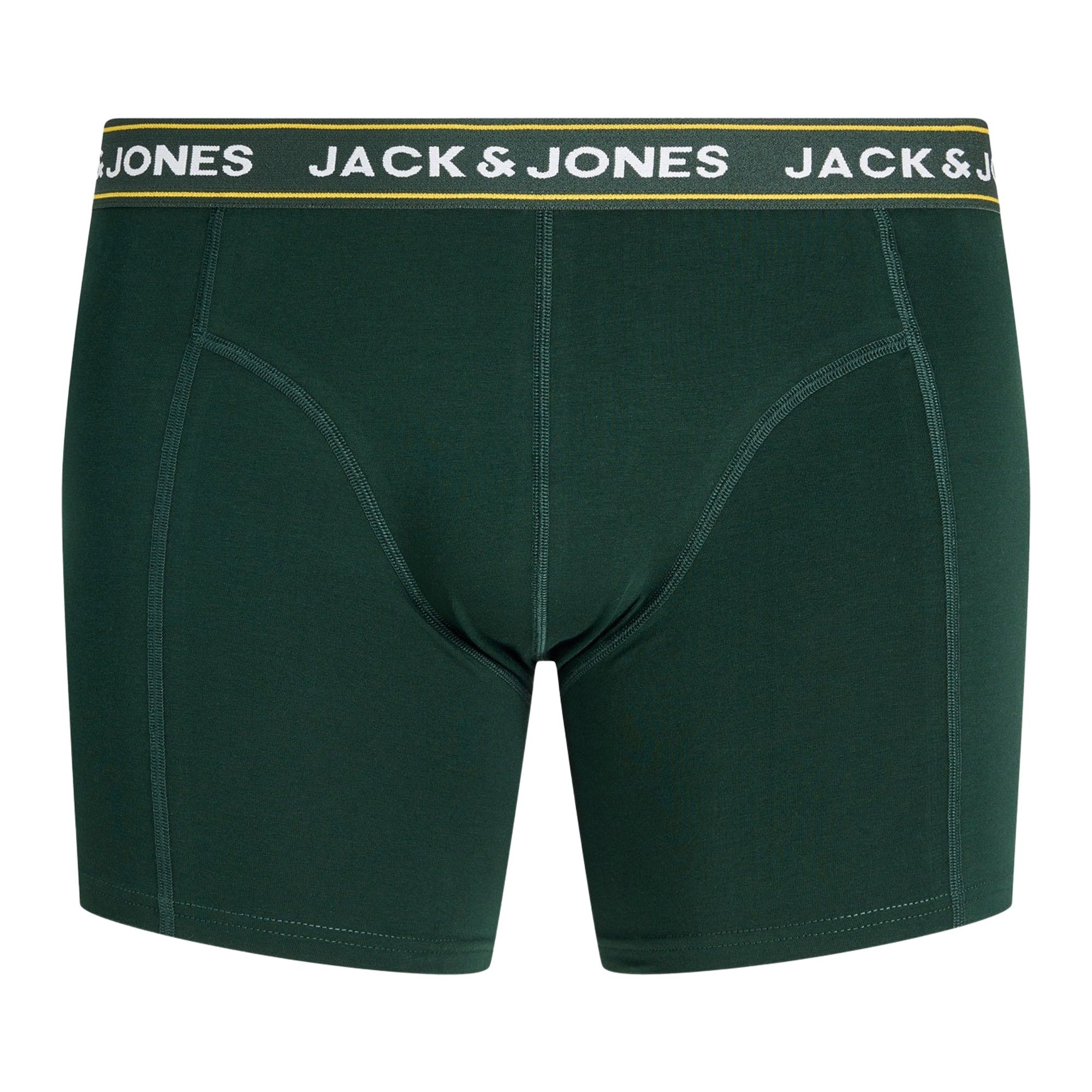 Boxershorts Jack & Jones Max Solid Trunk Hommes (lot de 5) (plussize)