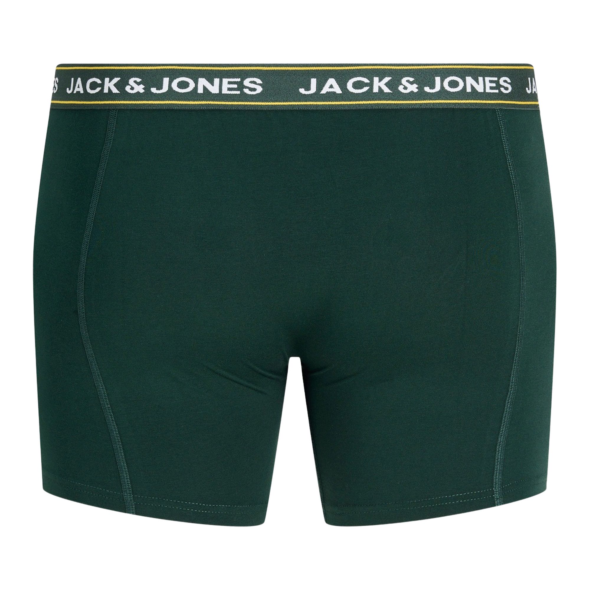 Boxershorts Jack & Jones Max Solid Trunk Hommes (lot de 5) (plussize)