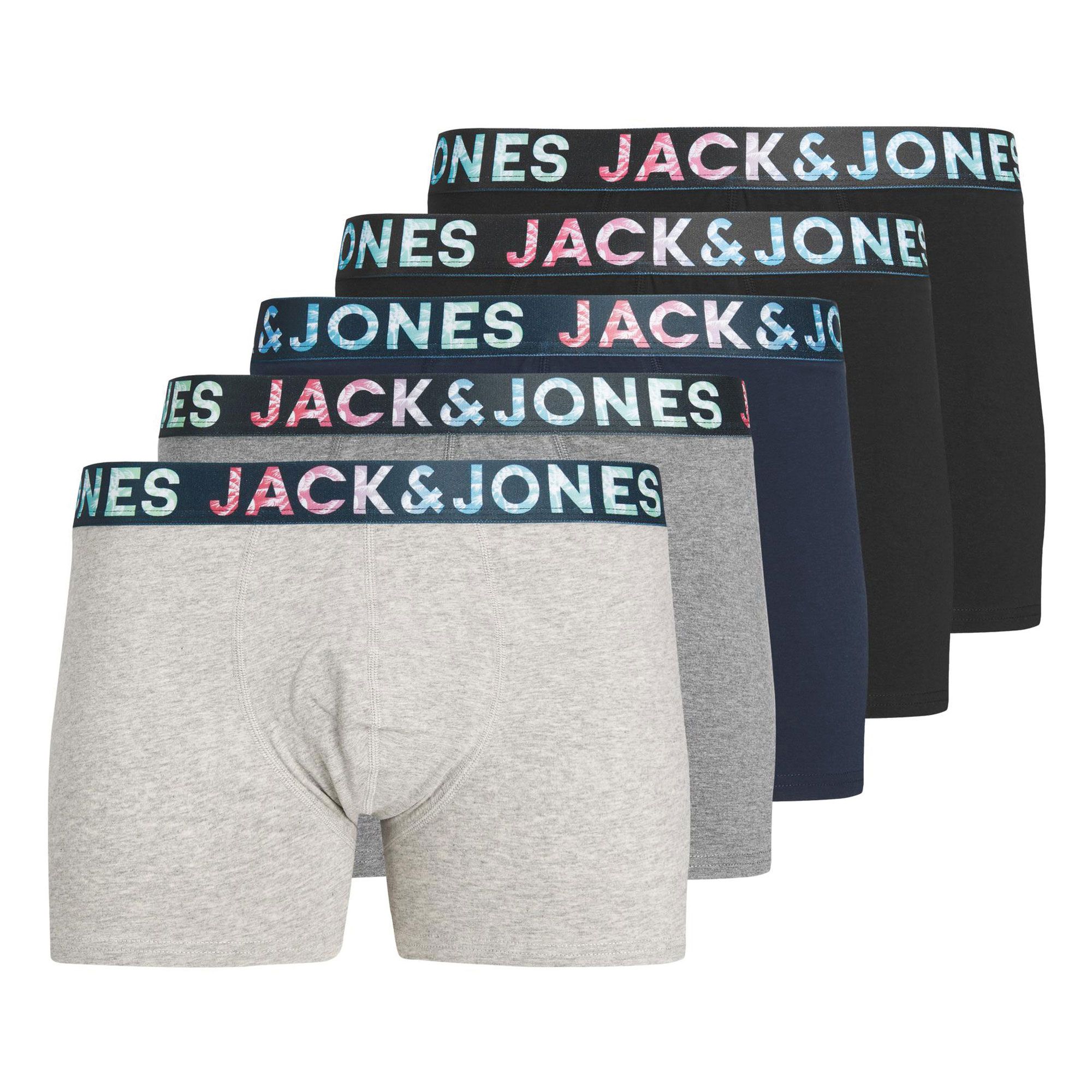 Jack & Jones Tampa Trunk Boxershorts Heren (5-pack)