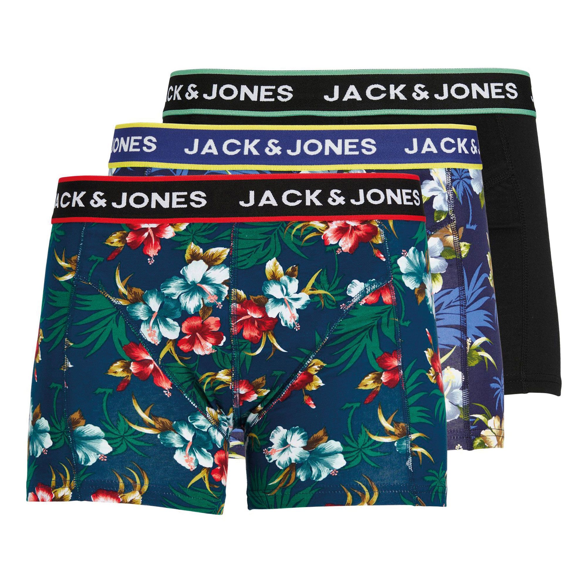 Jack &amp; Jones Flower Boxershorts (3-Pack) Men