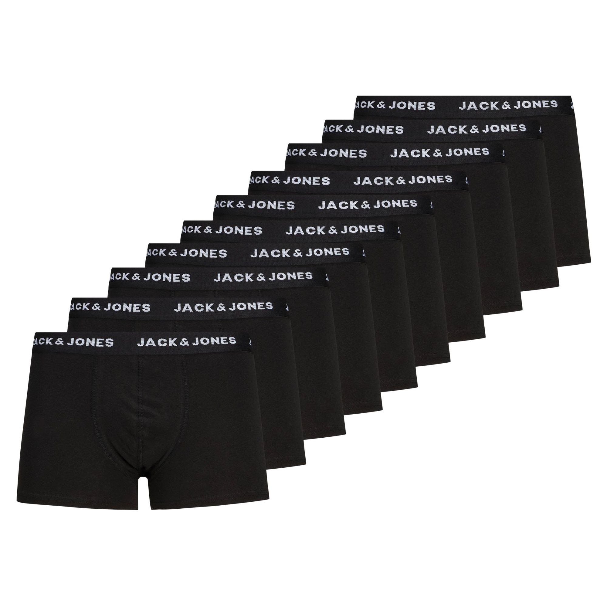 Jack & Jones Solid Trunks Boxershorts Jongens (10-pack)
