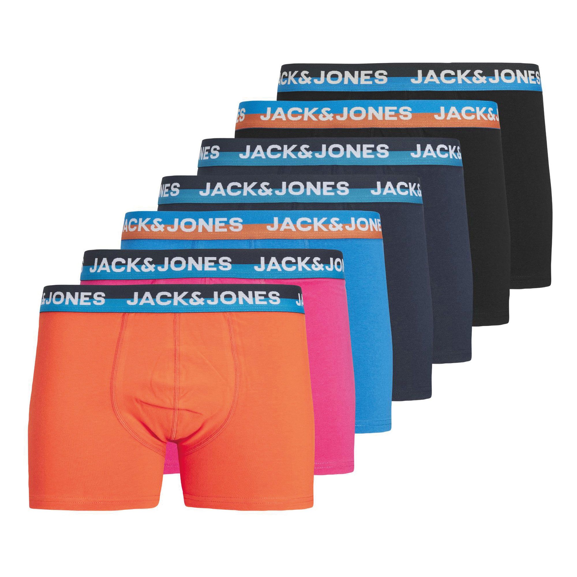 Jack & Jones Palm Bay Trunk Boxershorts Jongens (7-pack)