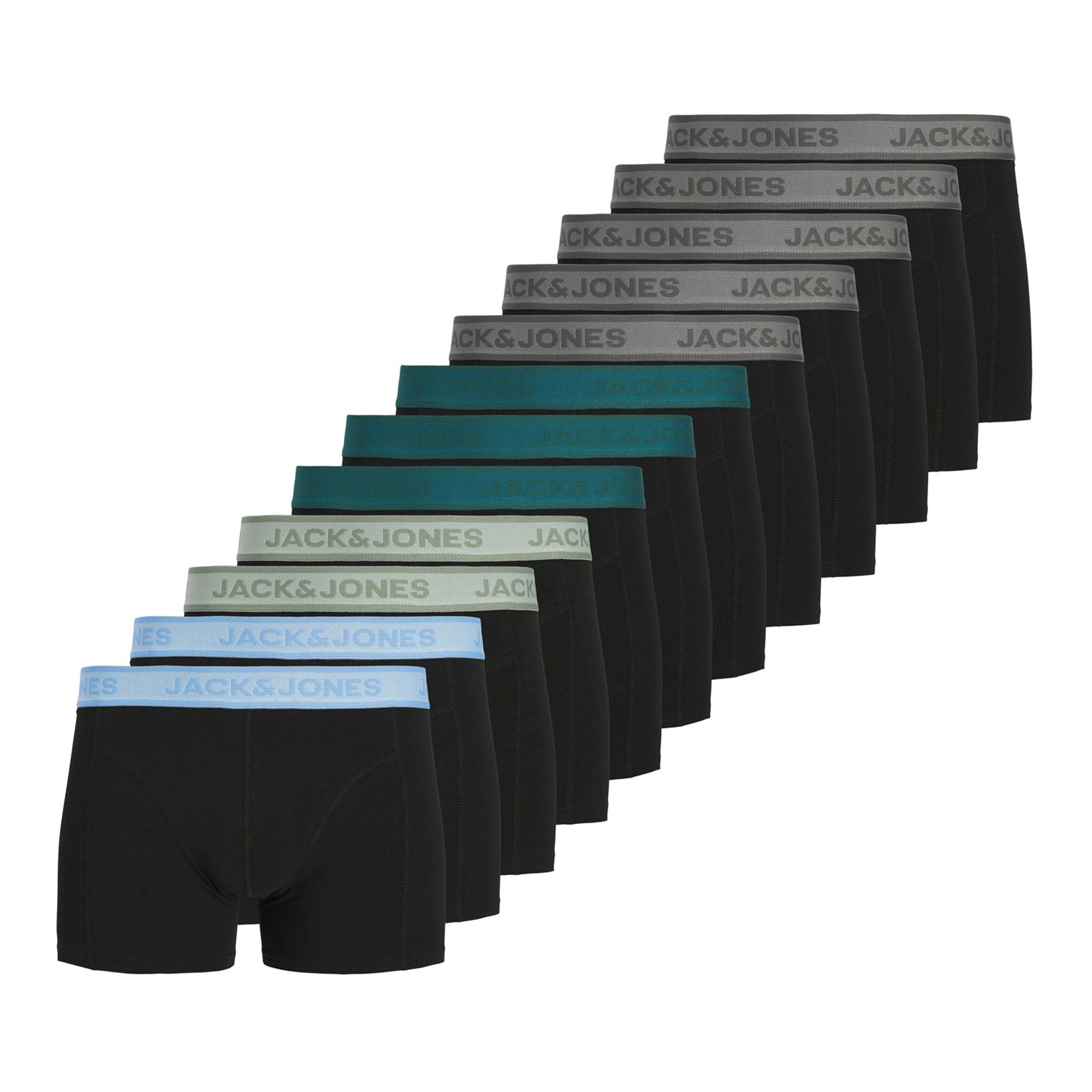 Jack & Jones Solid Trunks Heren (12-pack)