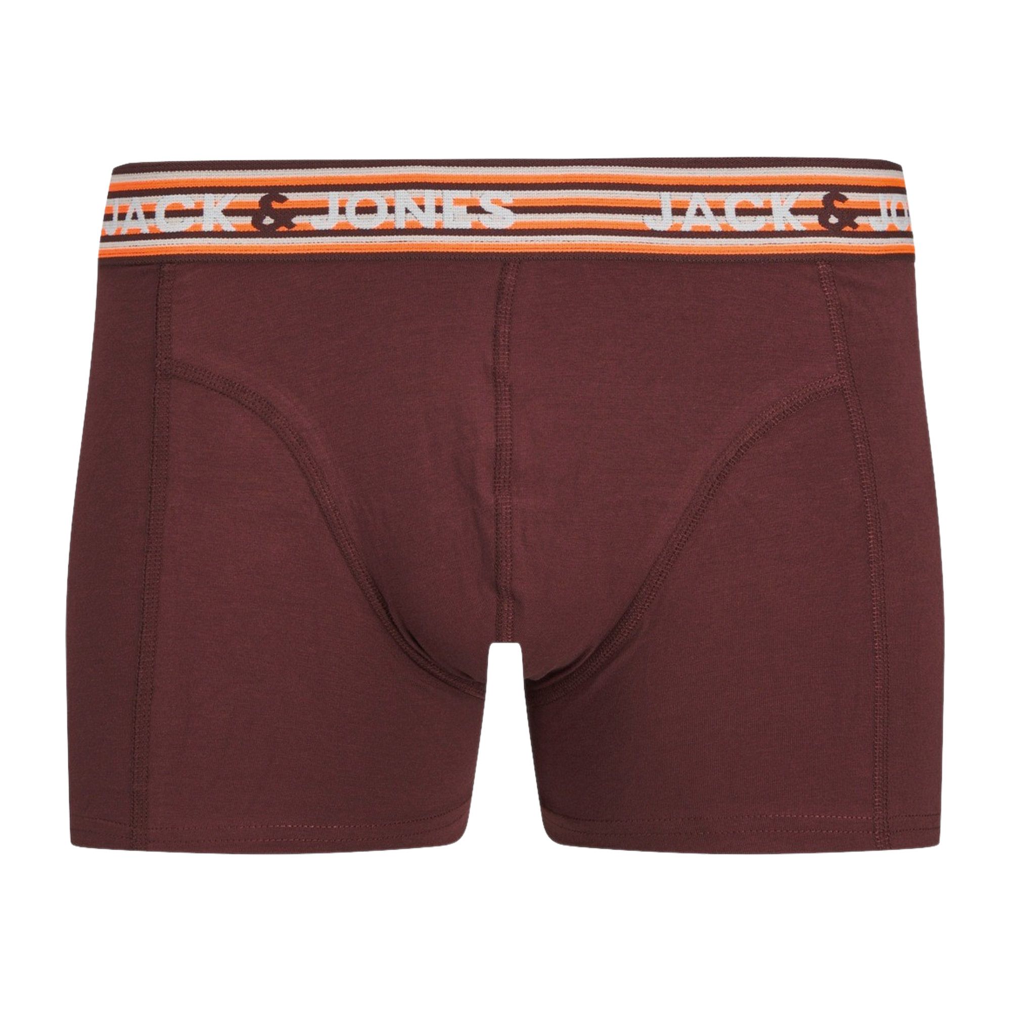 Caleçon Jack & Jones Darvin Solid Trunk Garçons (lot de 3)