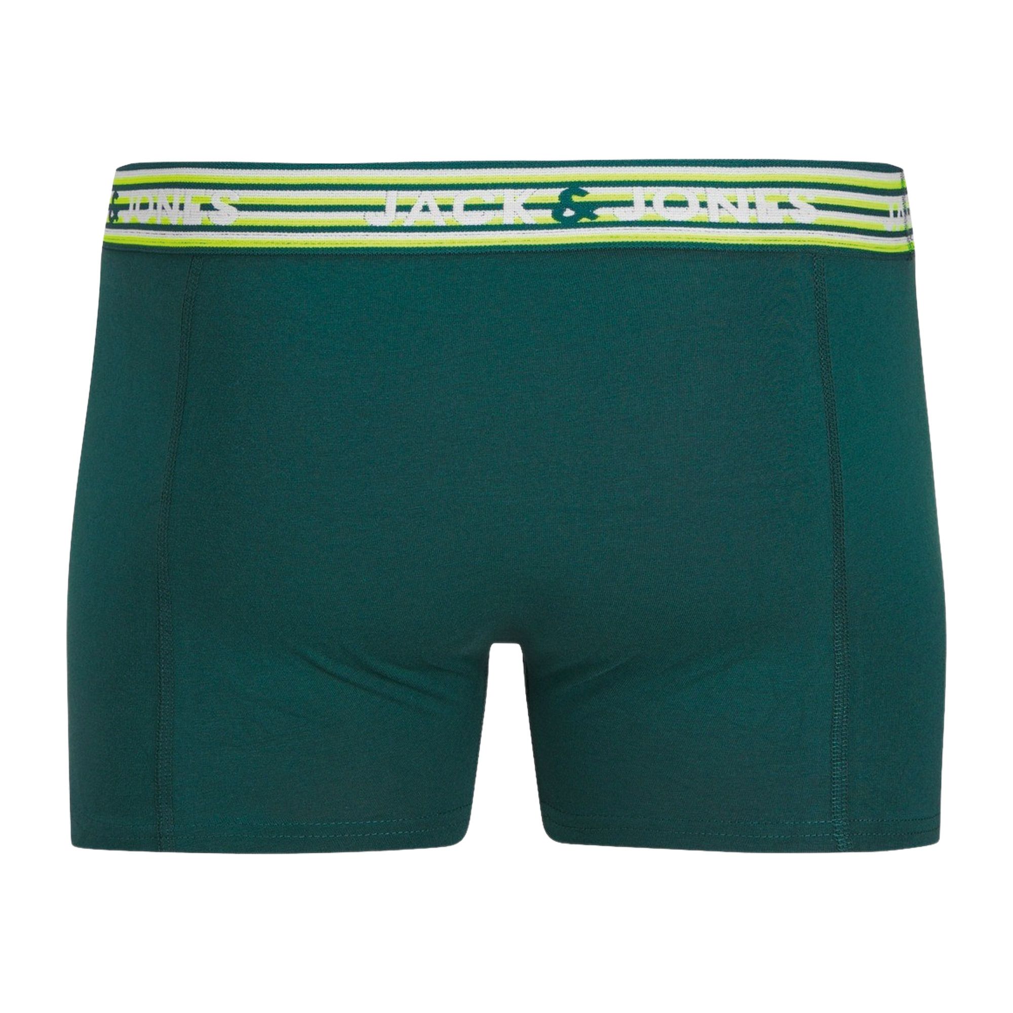 Caleçon Jack & Jones Darvin Solid Trunk Garçons (lot de 3)