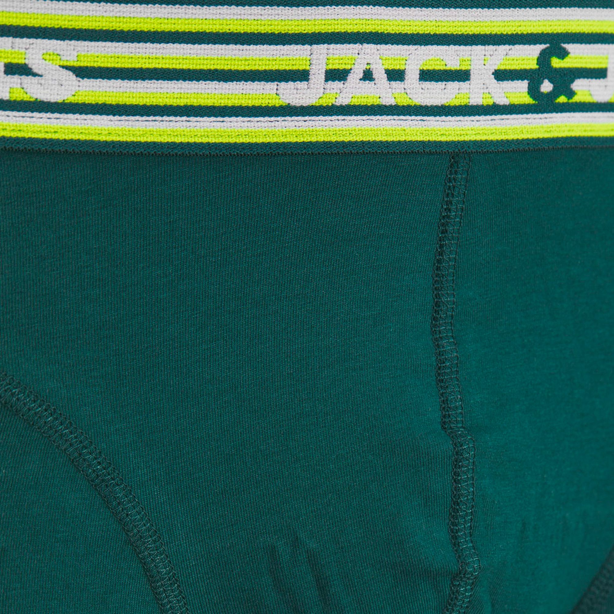 Caleçon Jack & Jones Darvin Solid Trunk Garçons (lot de 3)