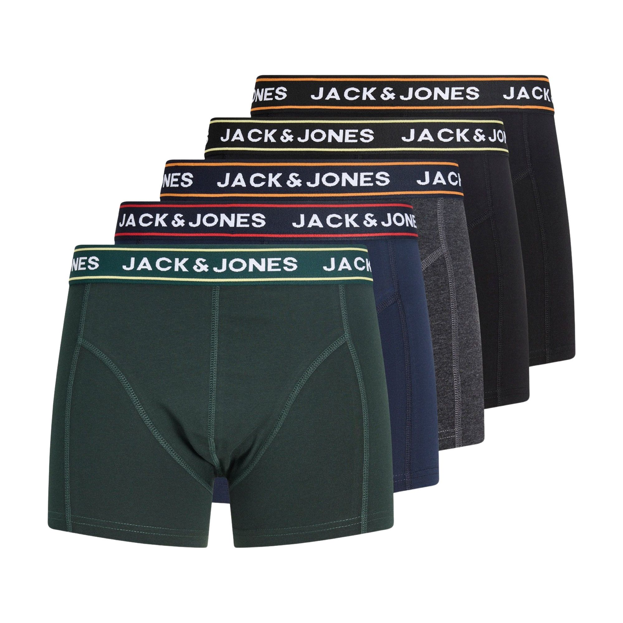 Jack &amp; Jones Max Boxershorts Hommes (5-pack)