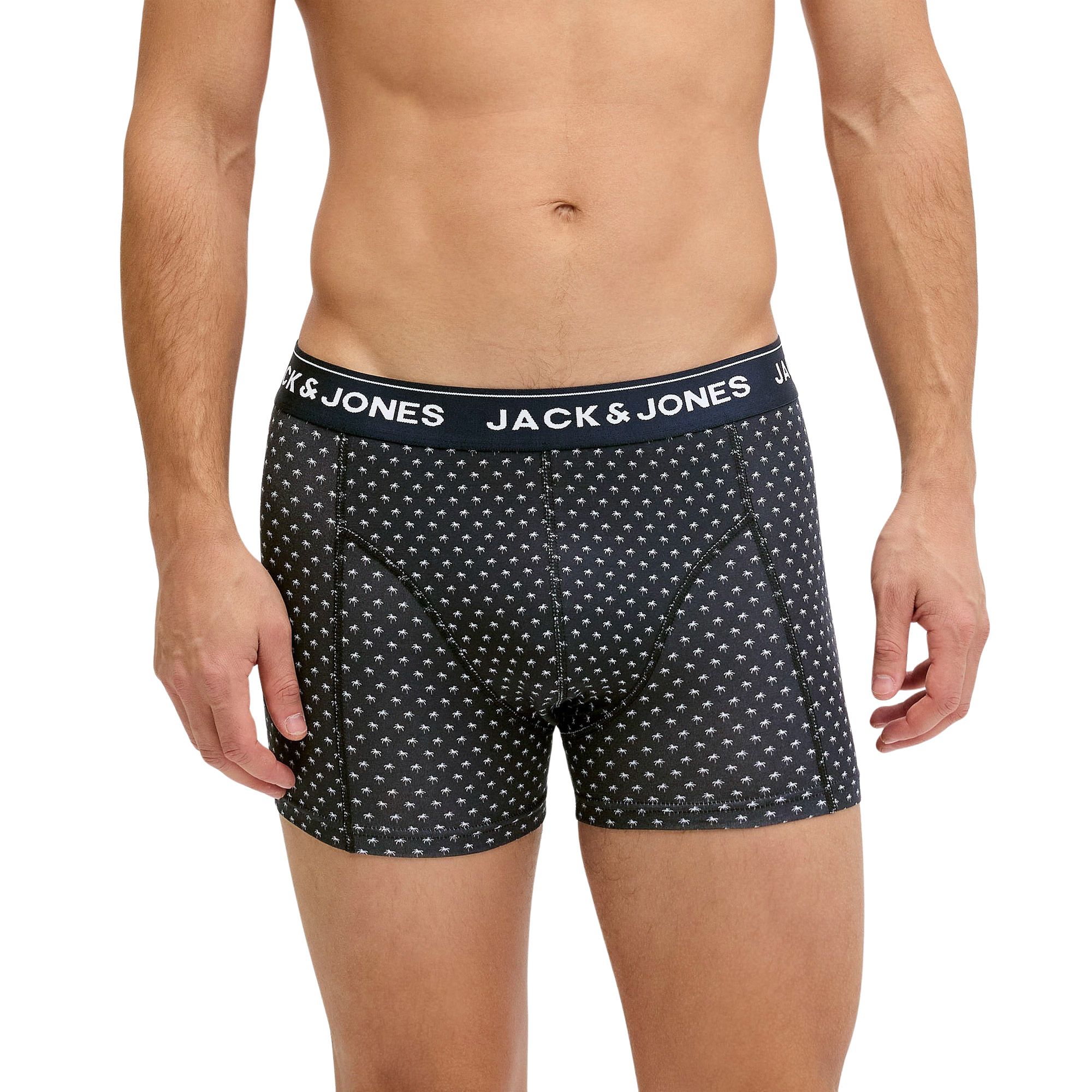Jack & Jones Palm Tree Trunks Boxershorts Heren (3-pack)