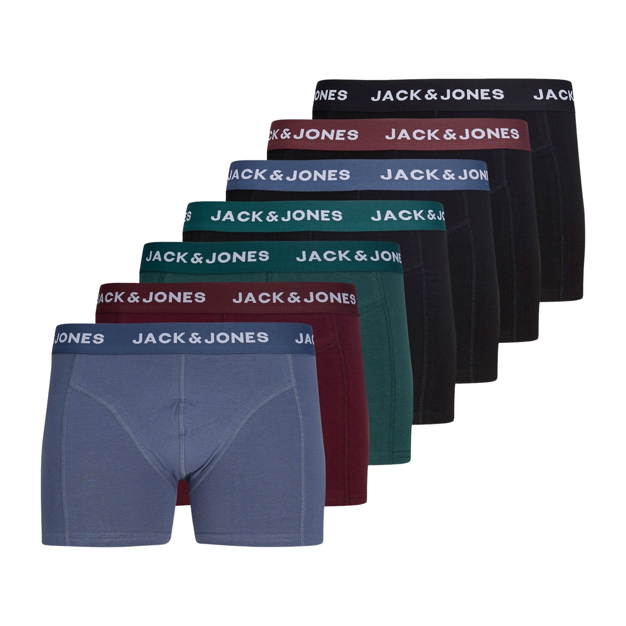 Boxershorts Jack &amp; Jones Tommy Trunk Hommes (7-pack)