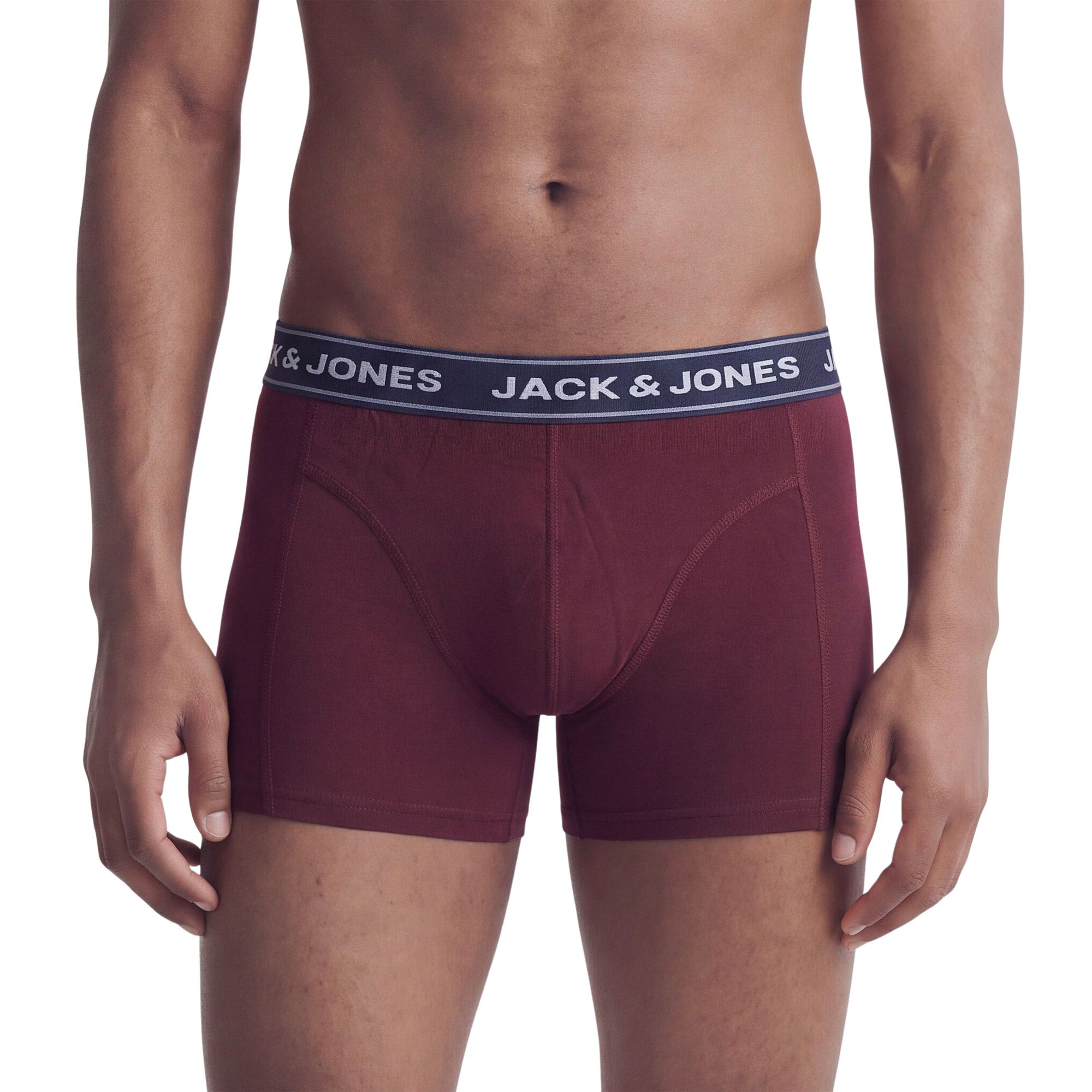 Jack & Jones Gareth Solid Trunk Boxershorts Herren (12er Pack)