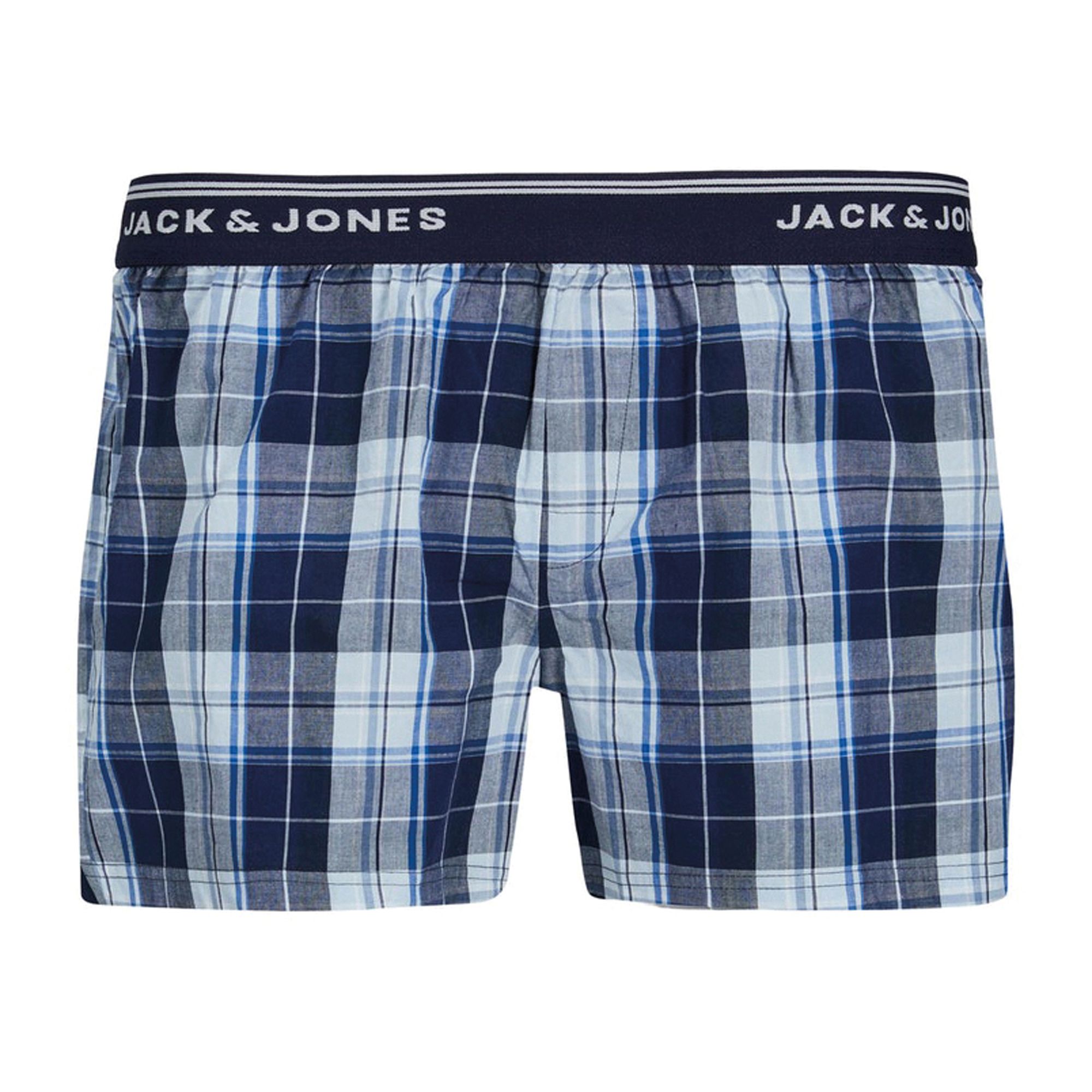 Jack & Jones Brent Check Woven Boxershorts Heren (3-pack)