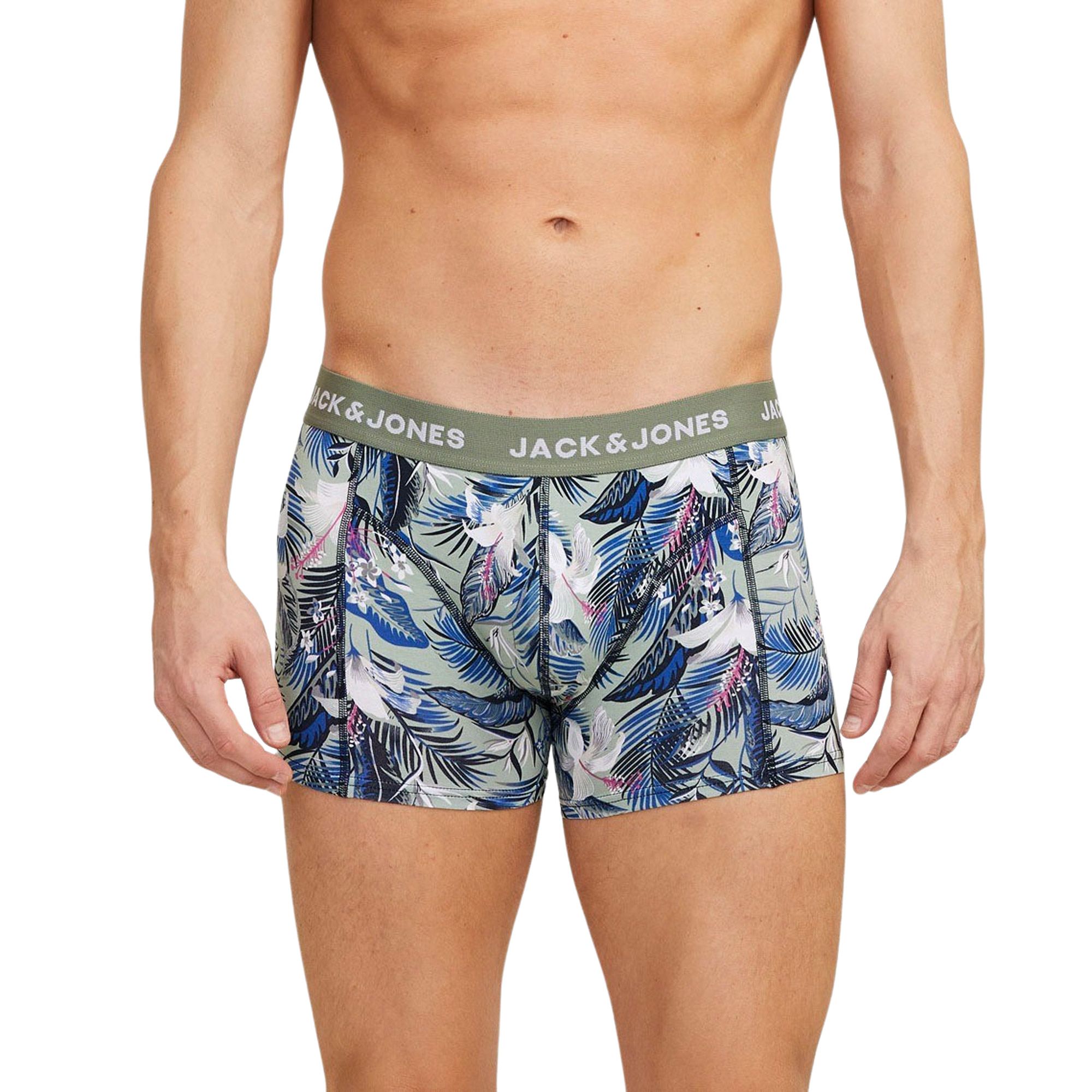 Jack & Jones Brady Flower Trunk Boxershorts Heren (3-pack)