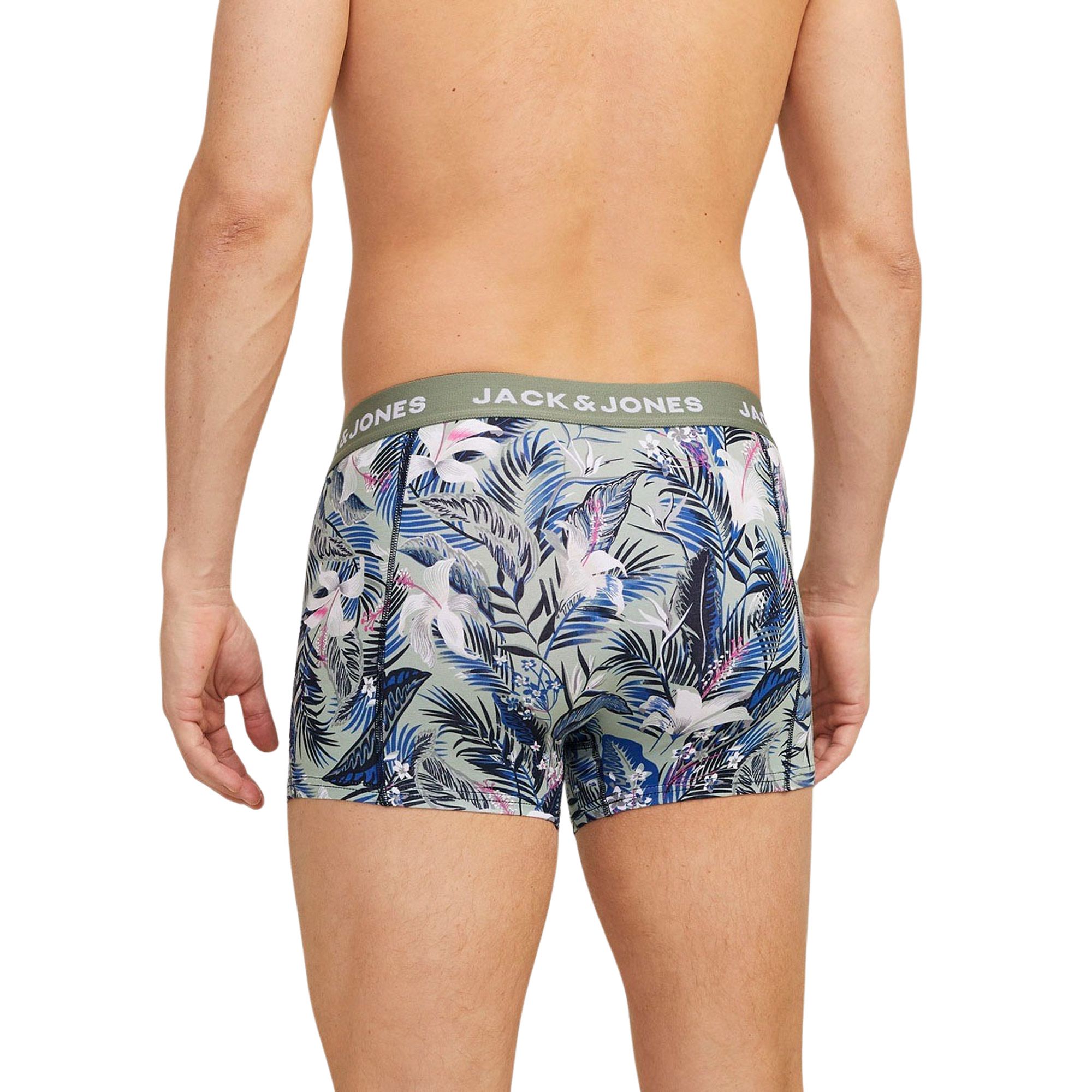 Jack & Jones Brady Flower Trunk Boxershorts Heren (3-pack)