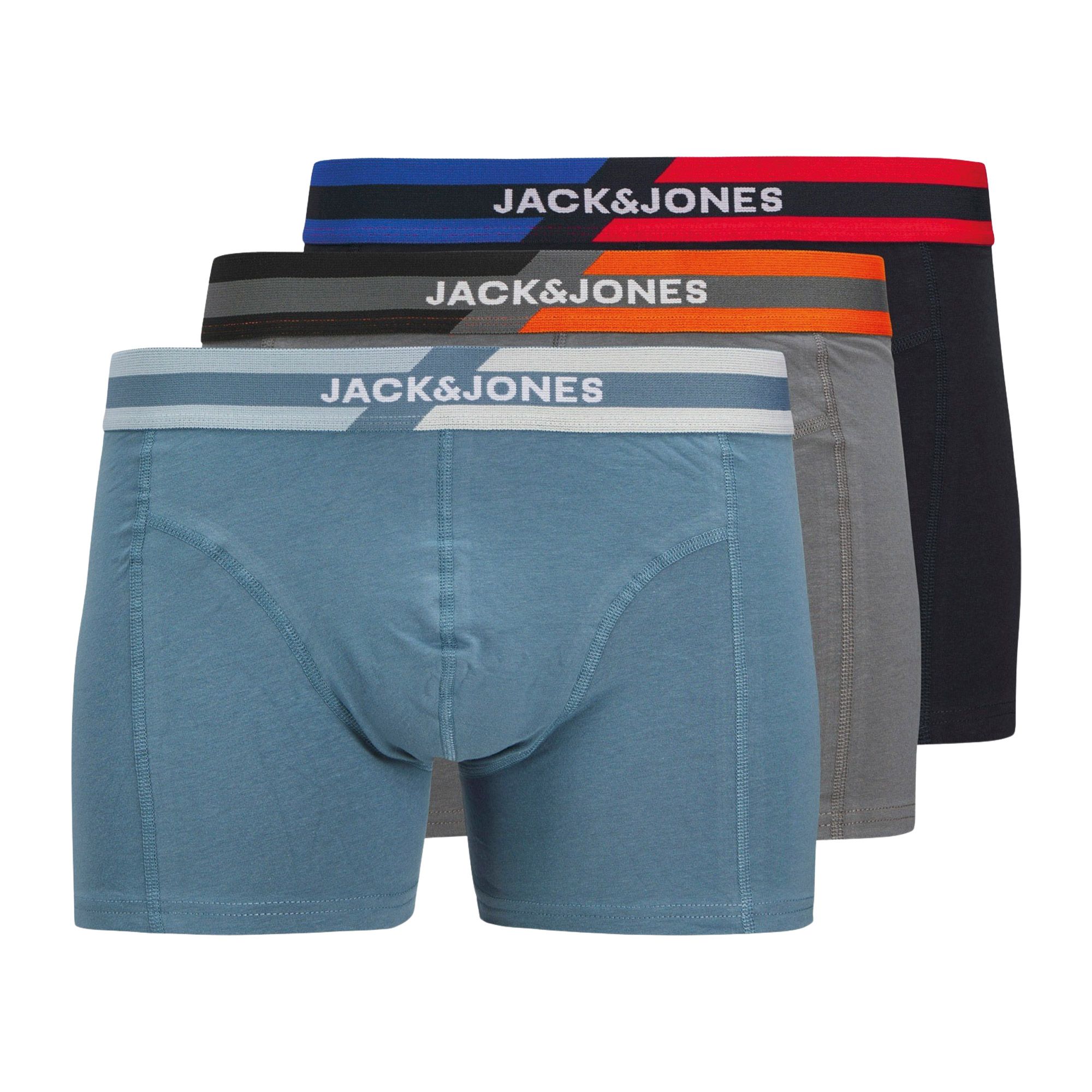Jack & Jones Steve Solid Trunk Boxershorts Heren (3-pack)