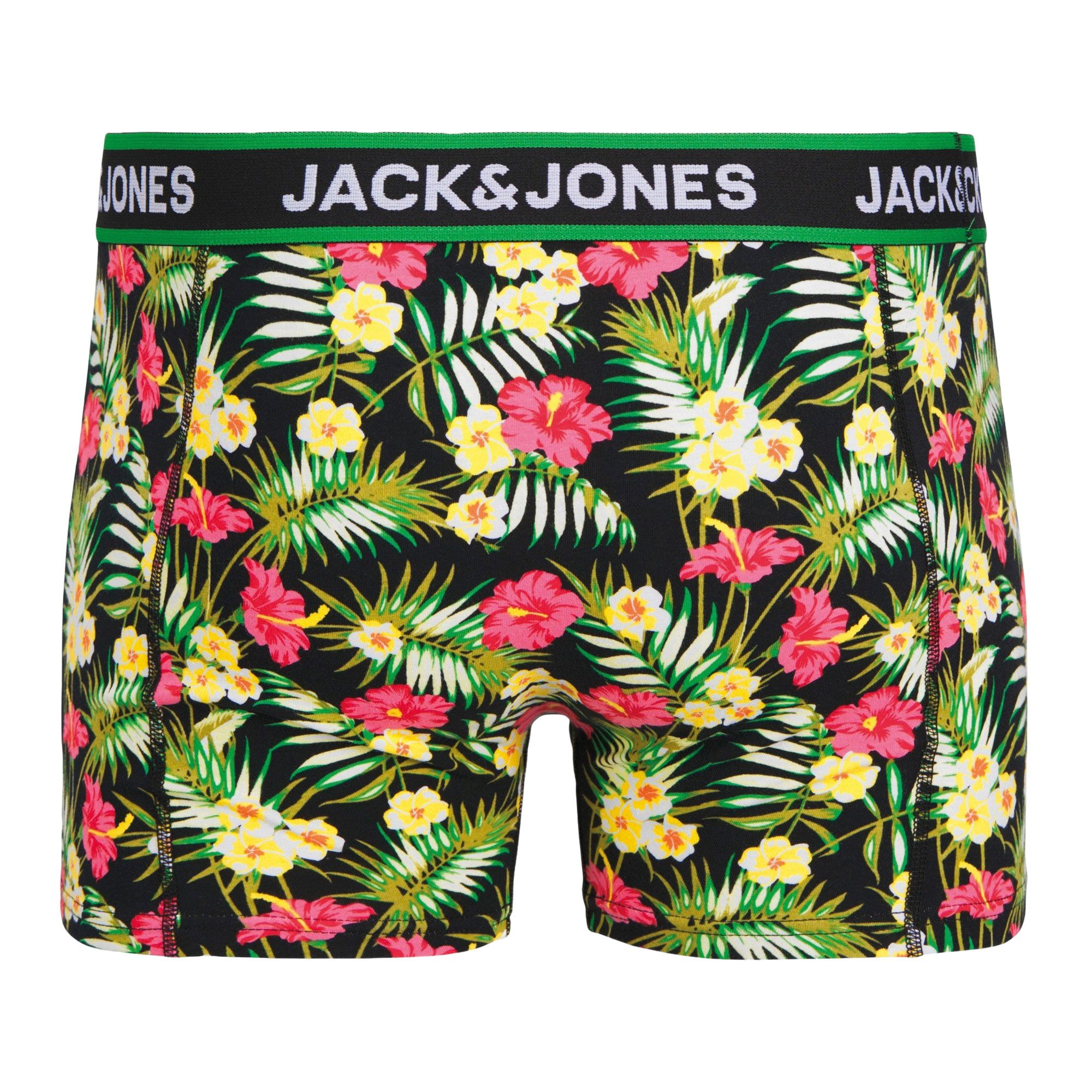 Caleçon Jack & Jones Pink Flowers Trunk Hommes (lot de 3)