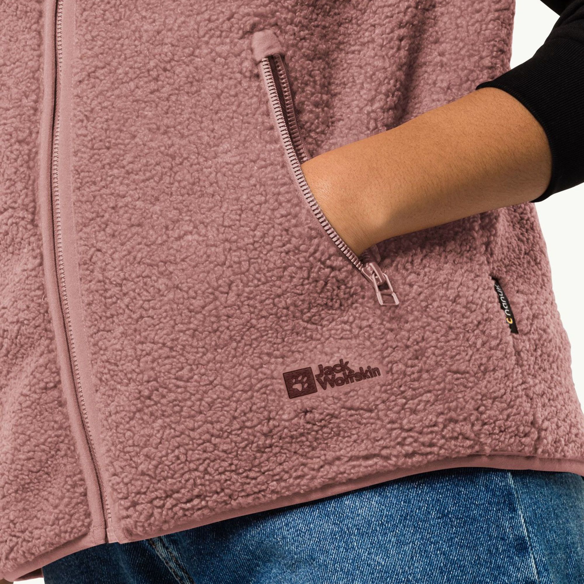 Jack Wolfskin High Curl Fleece Bodywarmer Dames
