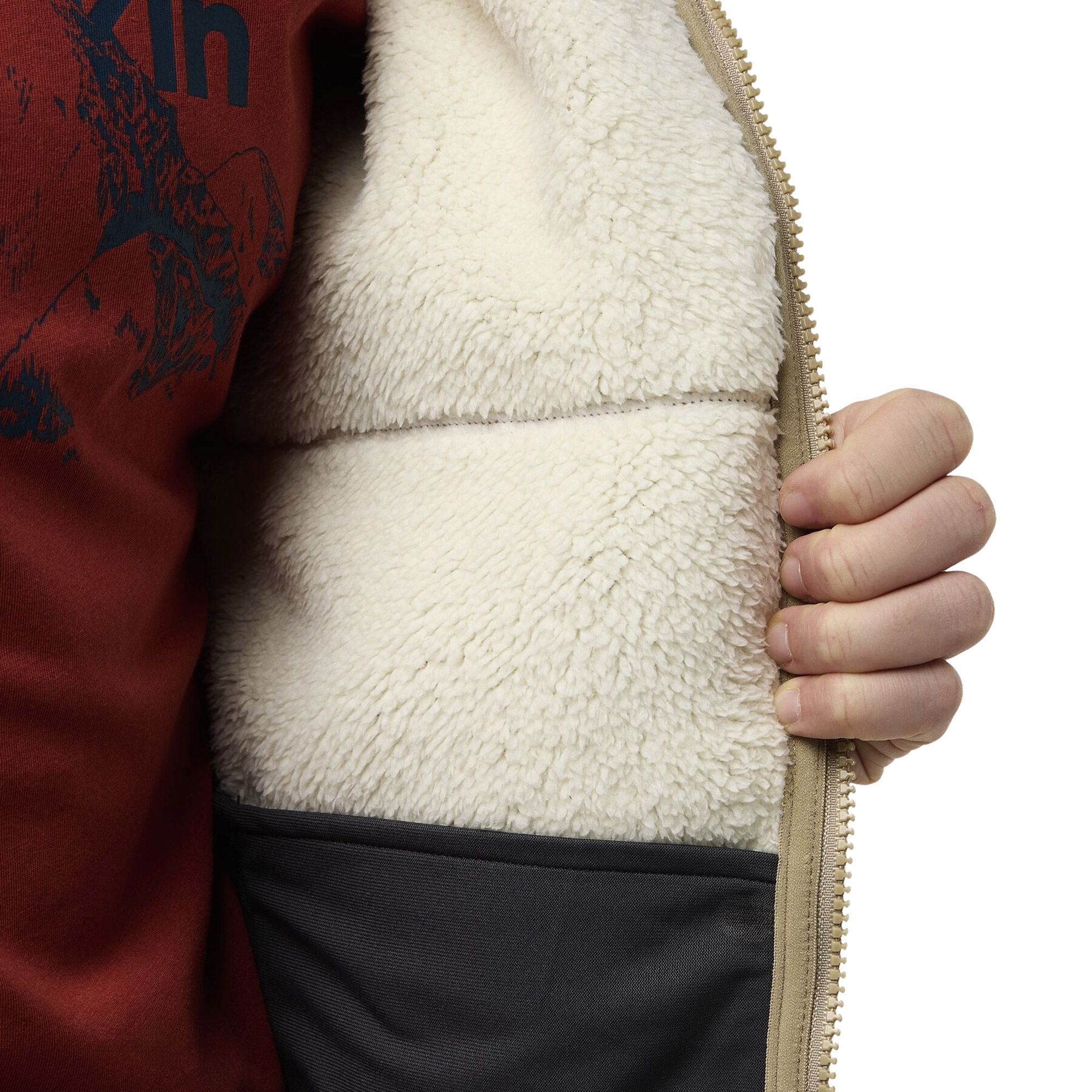 Jack Wolfskin Kaminfeuer Fleecejack Heren