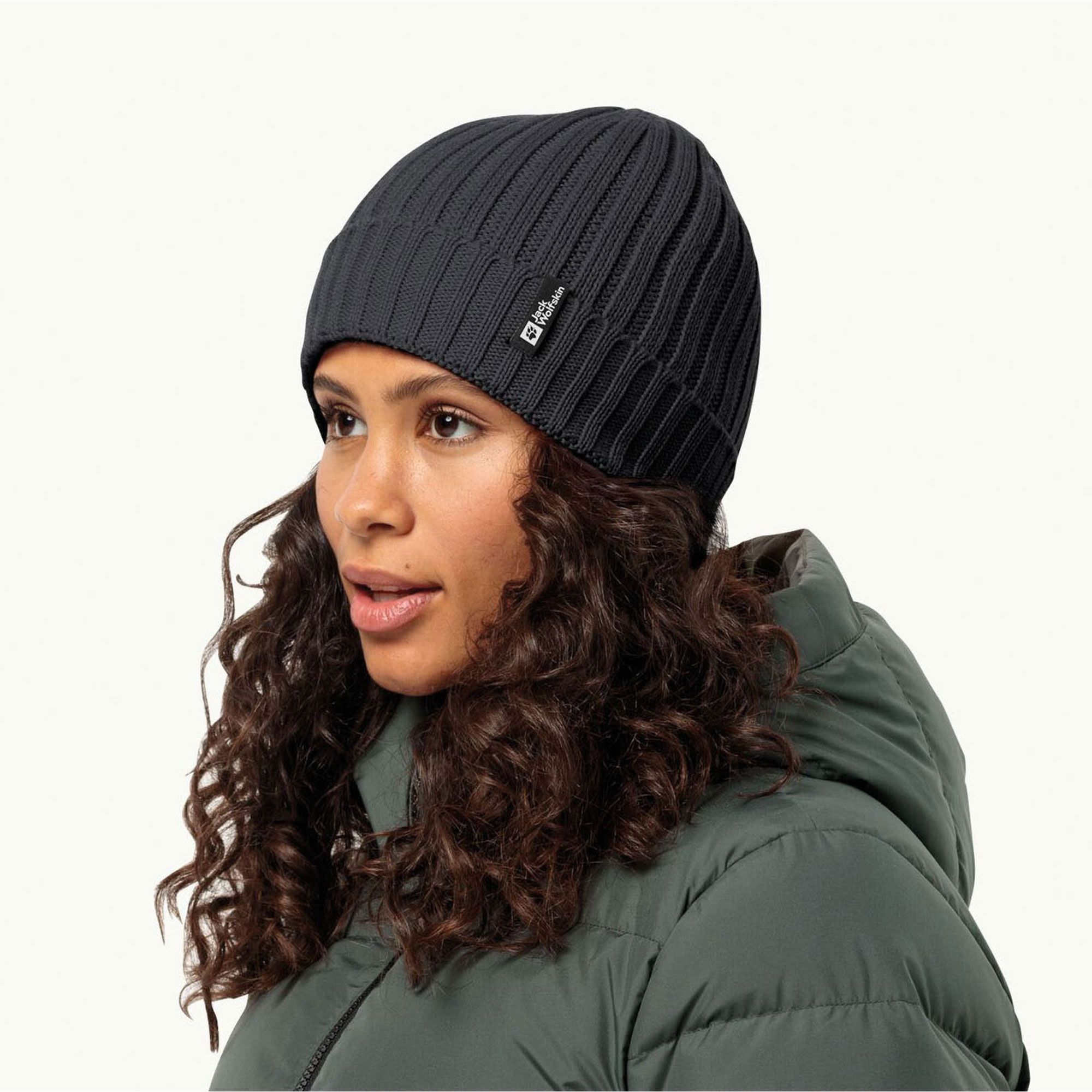 Jack Wolfskin Rib Knit Beanie Senior