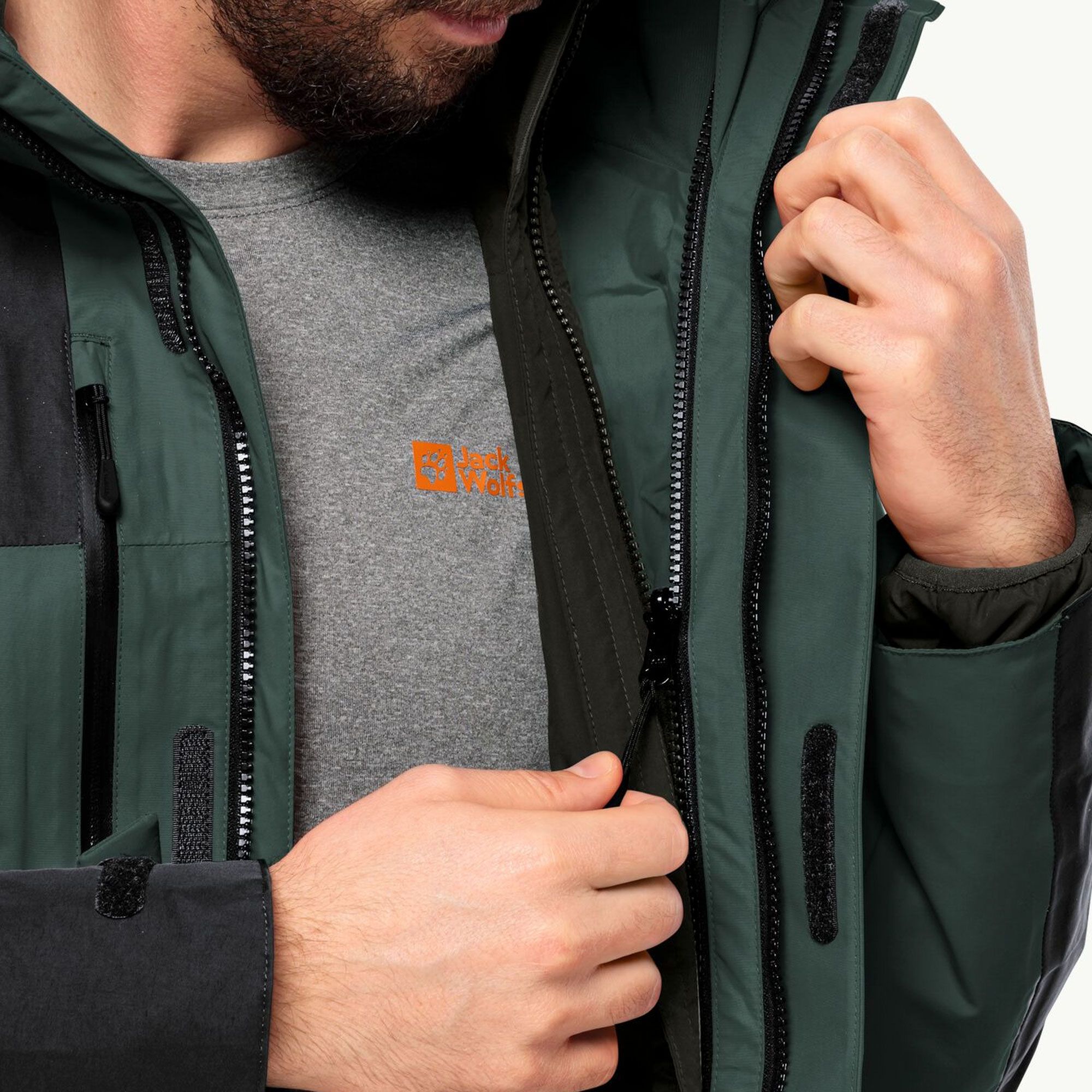 Jack Wolfskin Jasper 3-in-1 Winterjas Heren