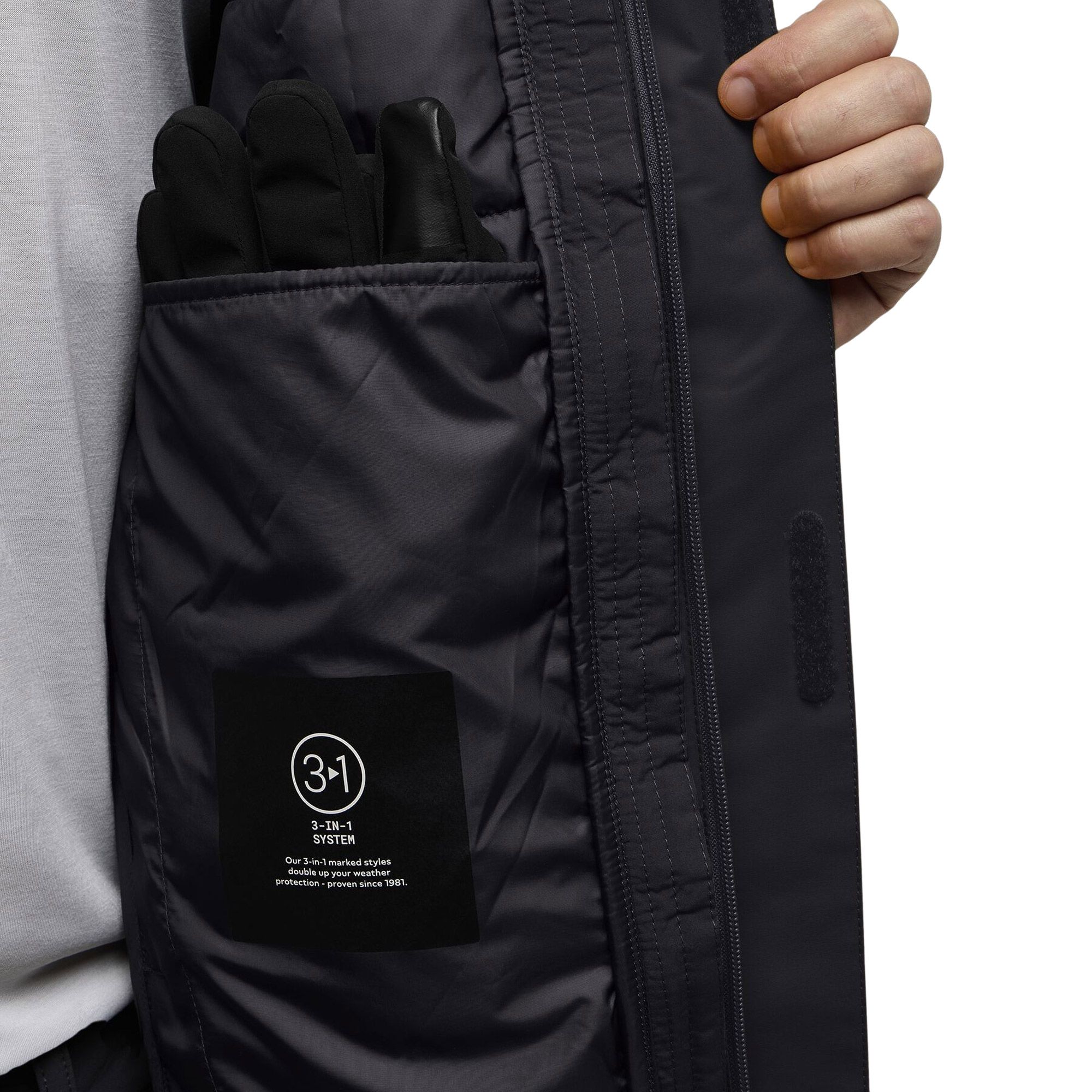 Jack Wolfskin Jasper 3-in-1 Winterjas Heren