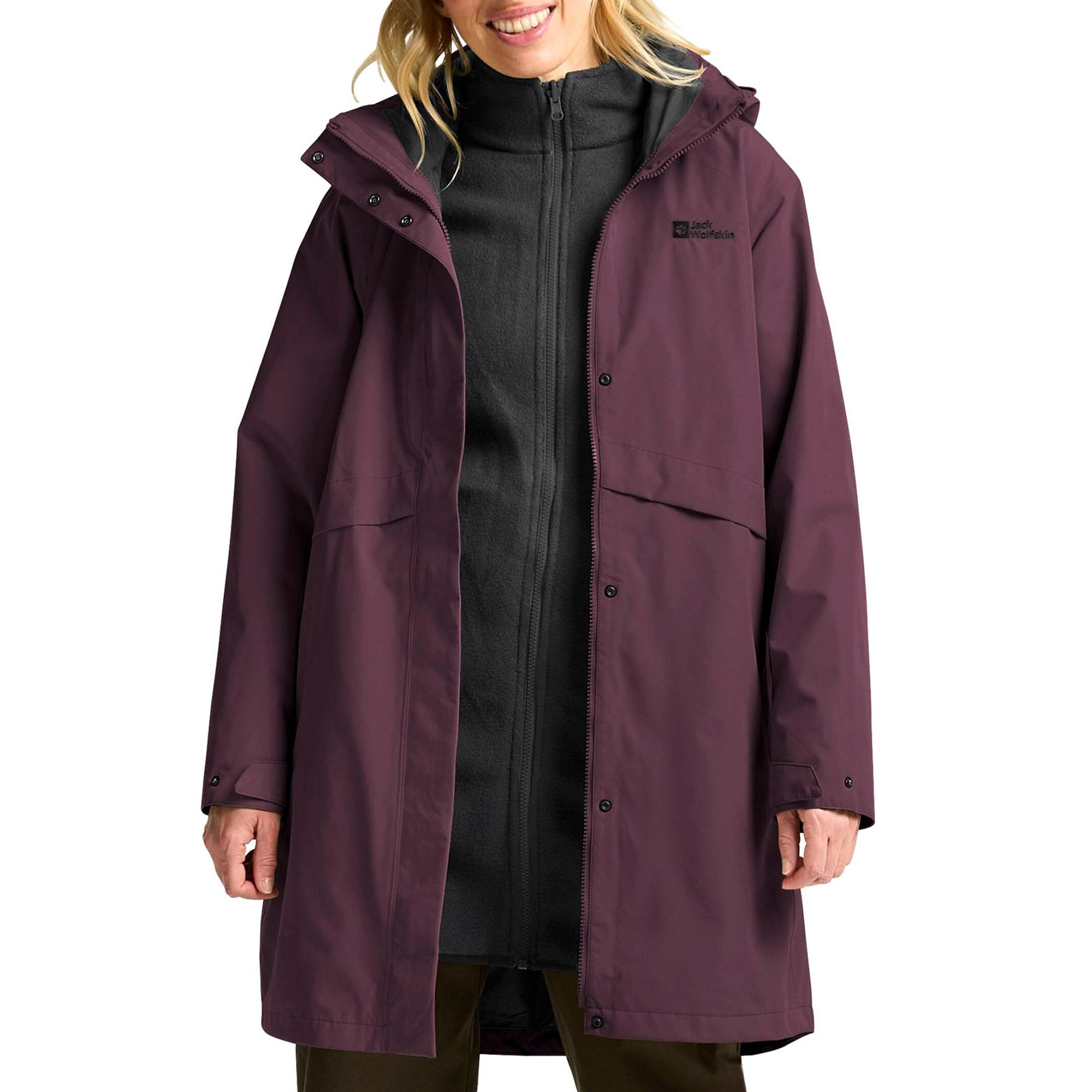 Jack Wolfskin Baylight 3-in-1 Winterjas Dames 