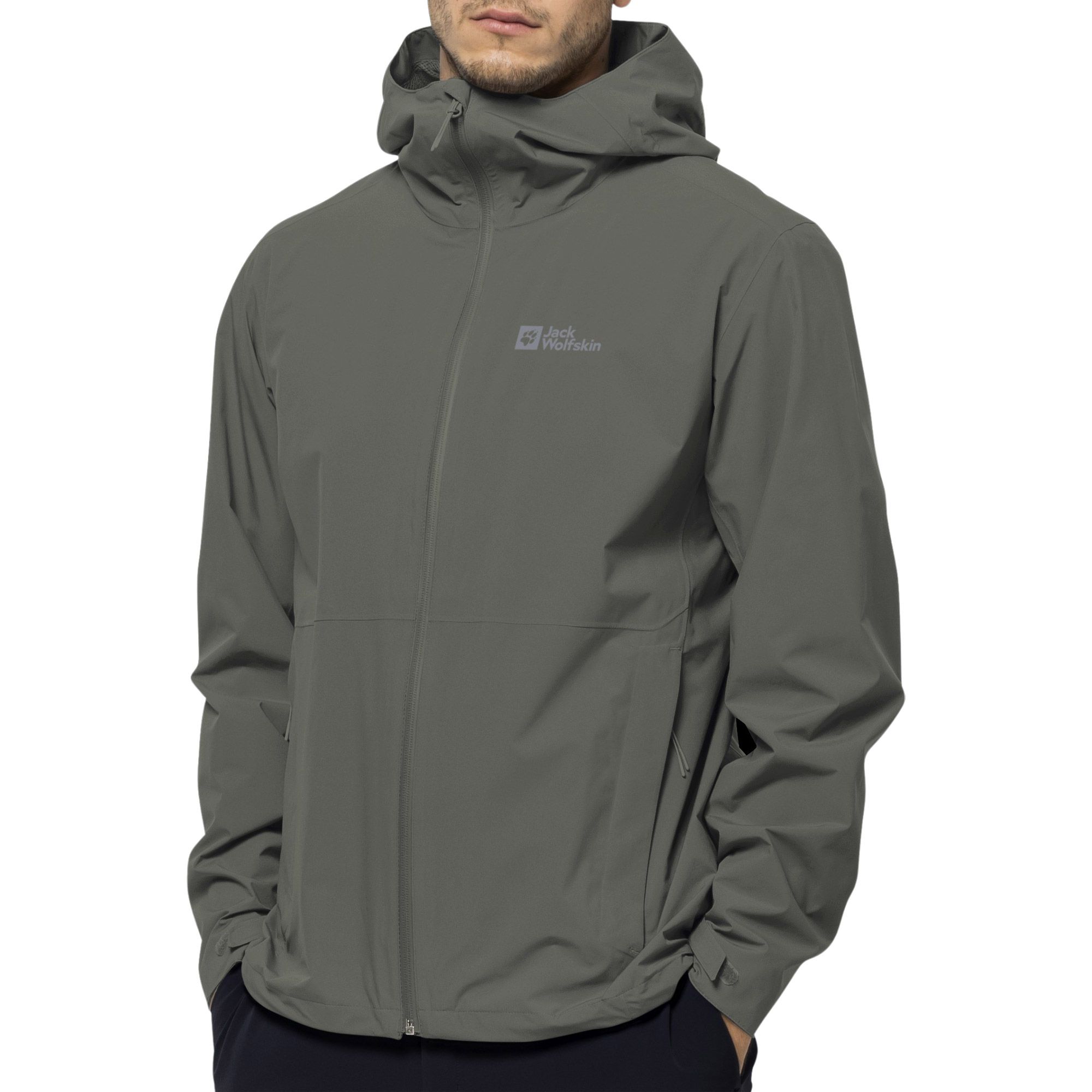 Jack Wolfskin Pack & Go Shell Regenjas Heren