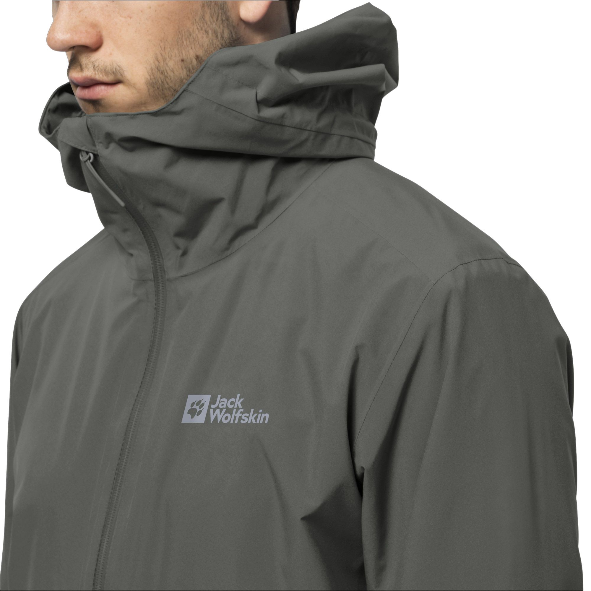 Jack Wolfskin Pack & Go Shell Regenjas Heren