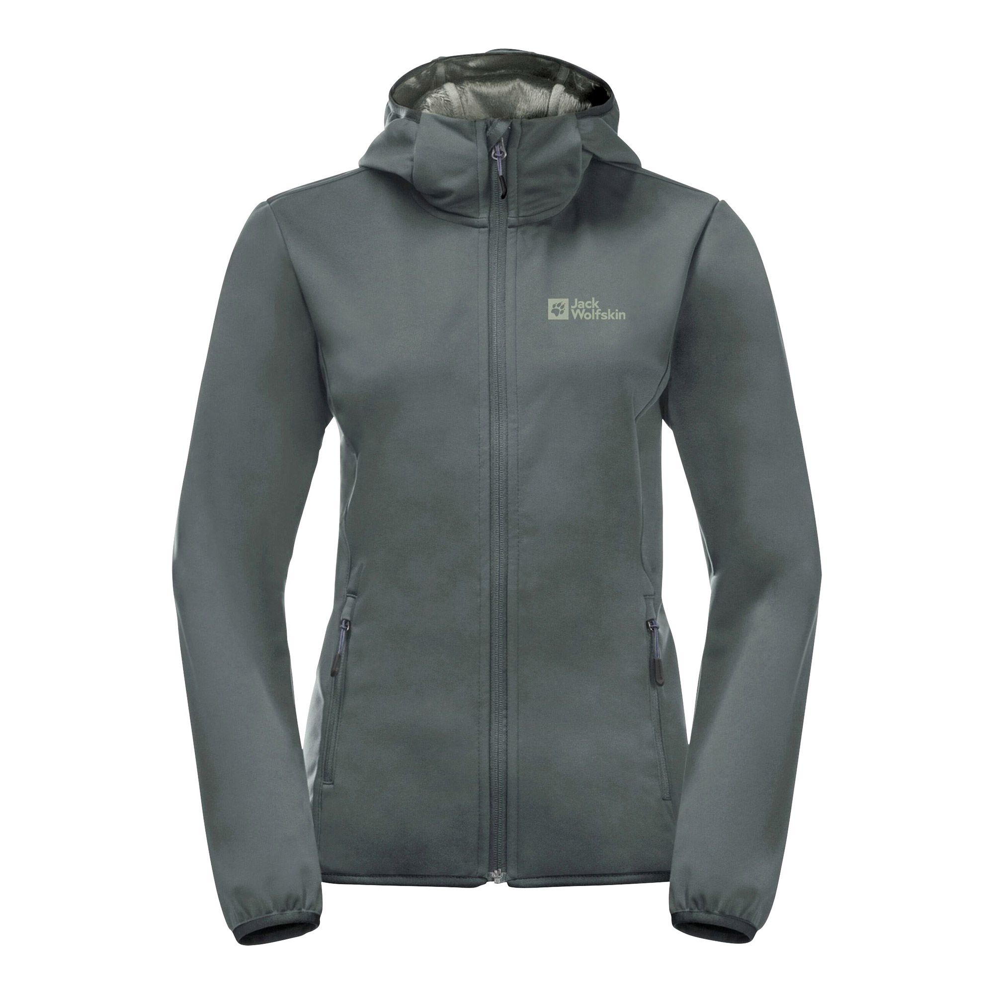 Jack Wolfskin Windhain Hoody Softshell Jas Dames