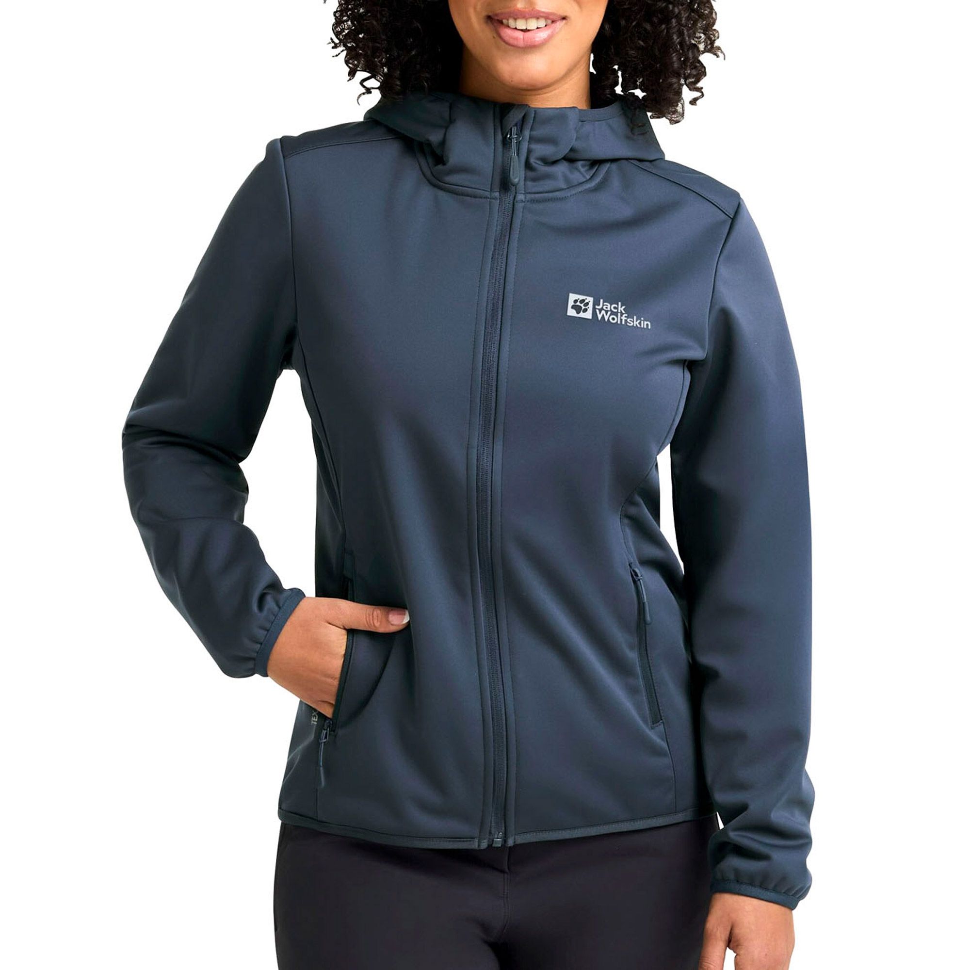 Jack Wolfskin Windhain Hoody Softshell Jas Dames