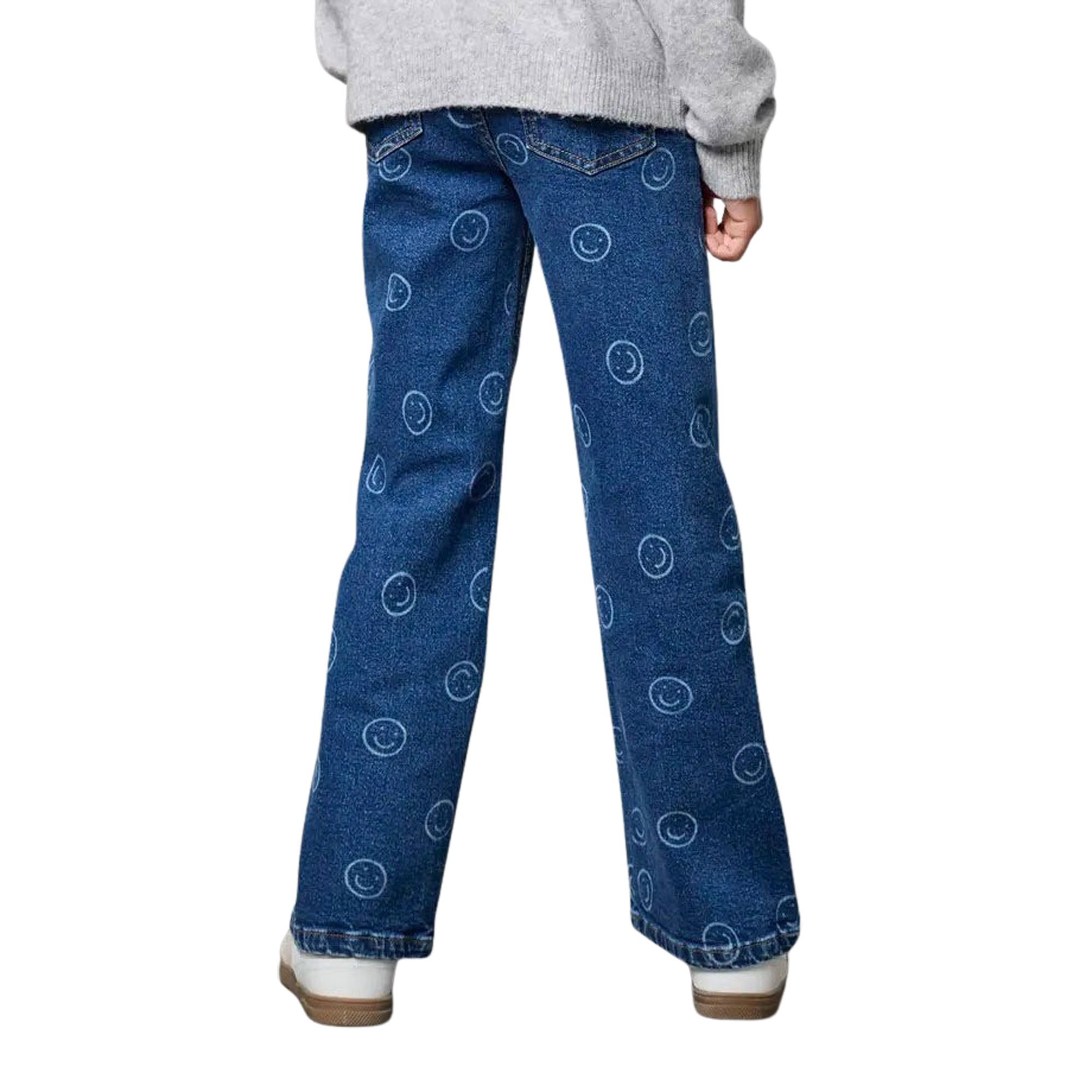 Kids Only Juicy Wide Leg Smiley Jeans Mädchen