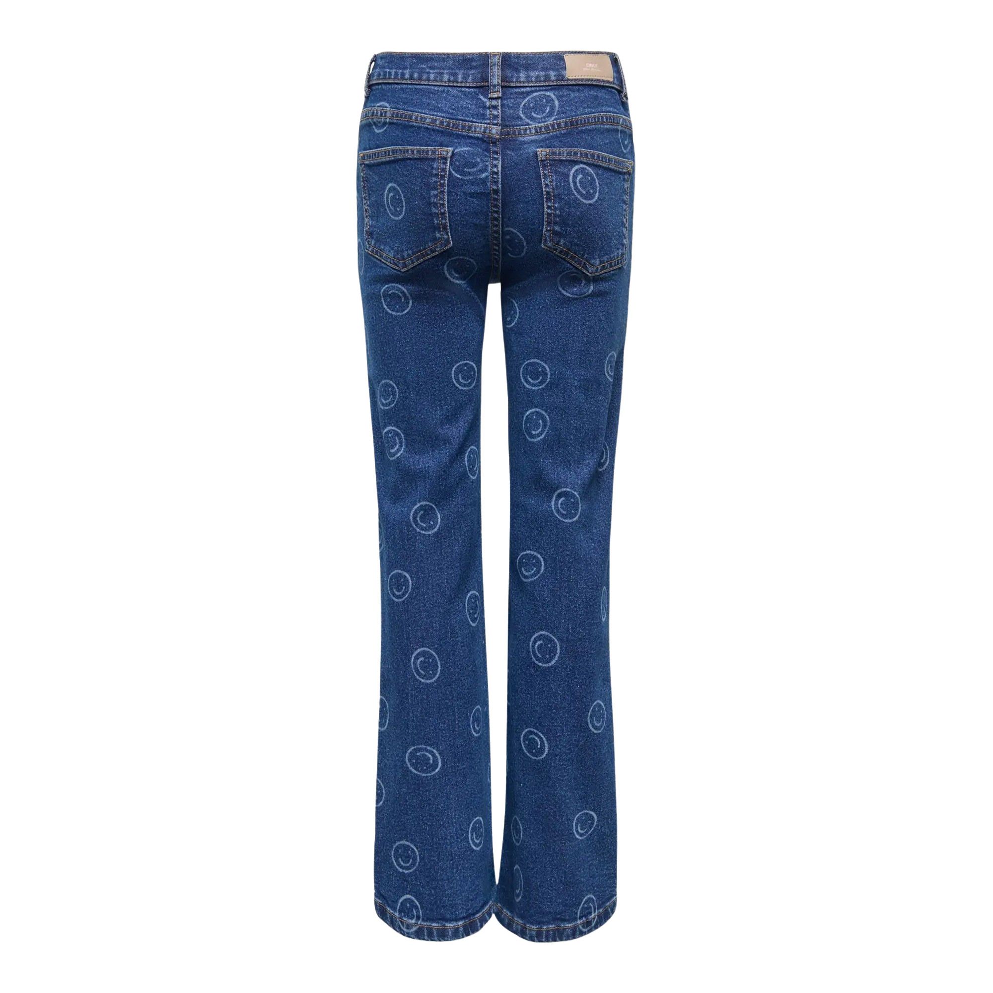 Kids Only Juicy Wide Leg Smiley Jeans Mädchen