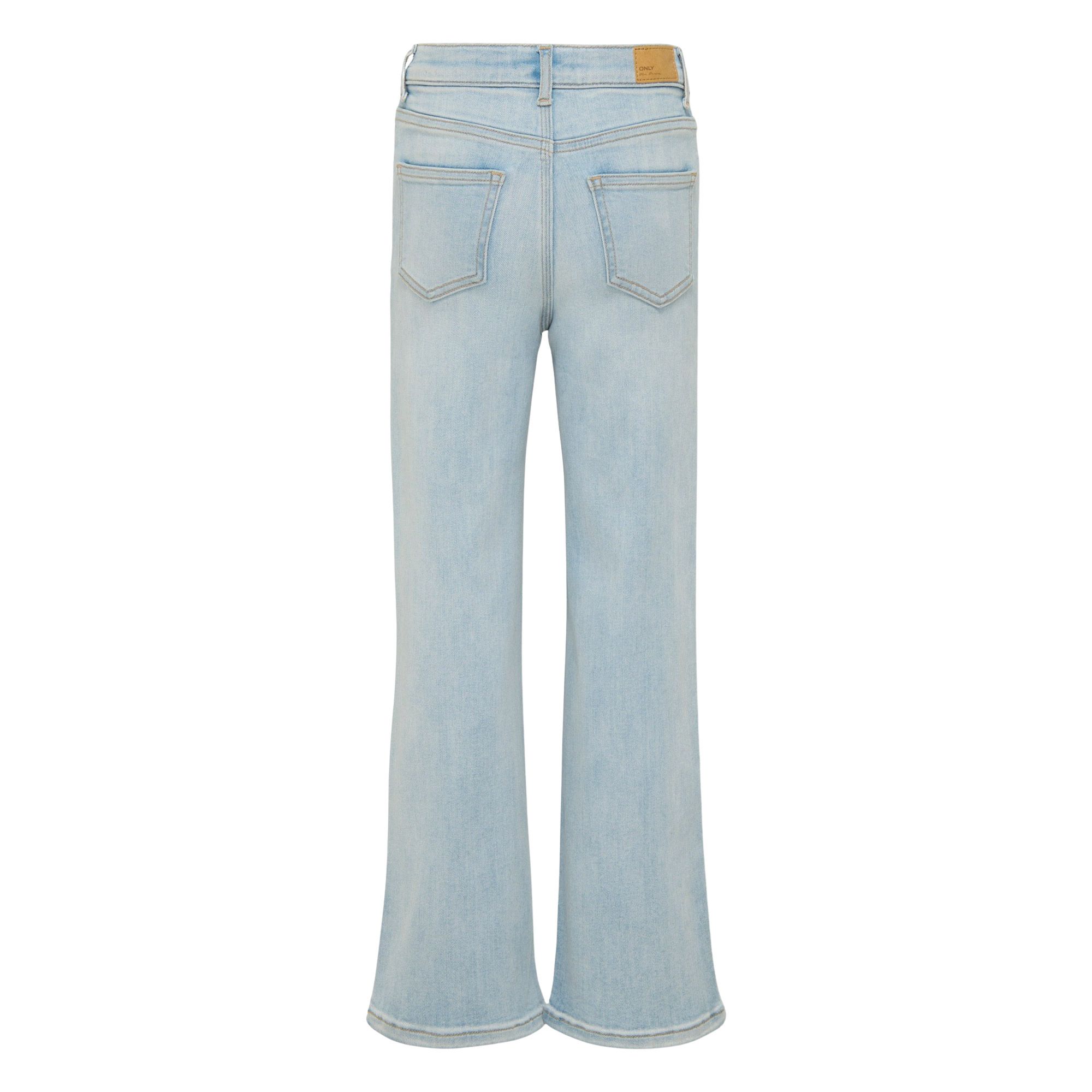 Kids Only Madison Blush Wide Leg Denim Jeans Meisjes 