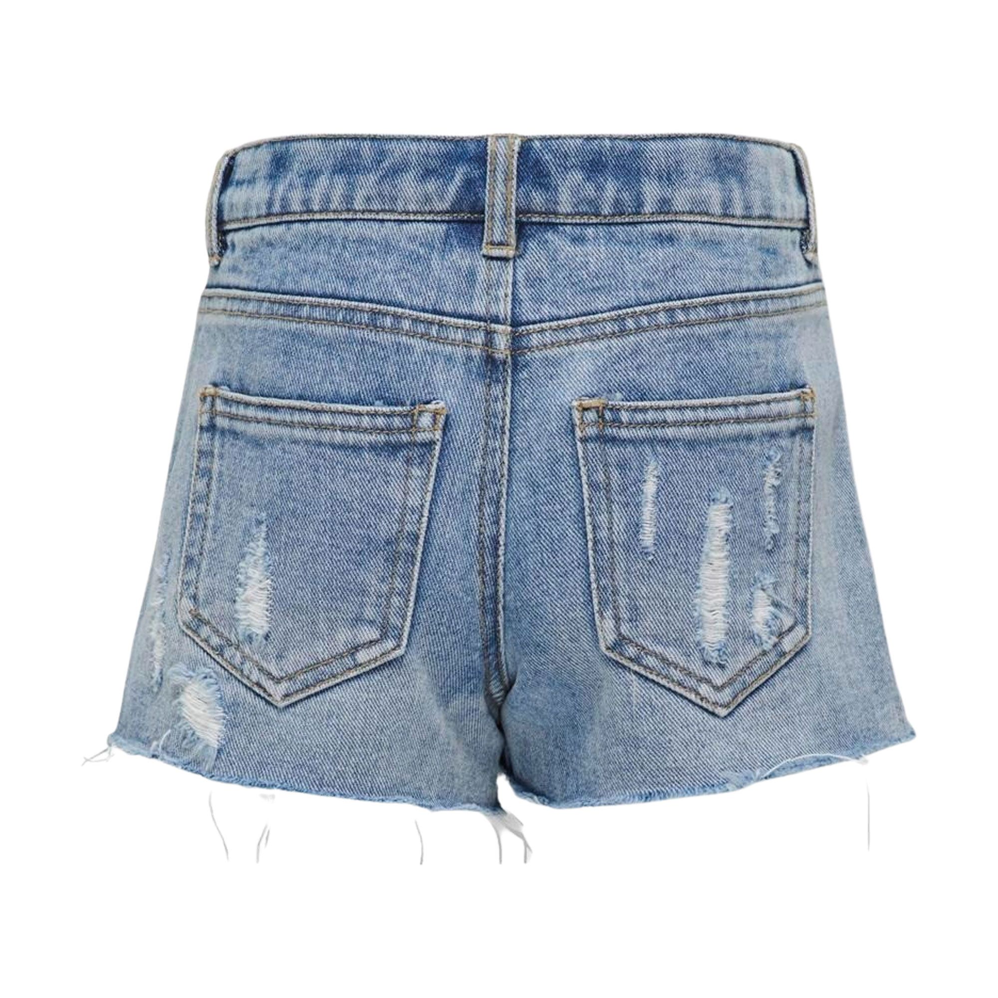Kids Only Texas Wrap Denim Rok Meisjes
