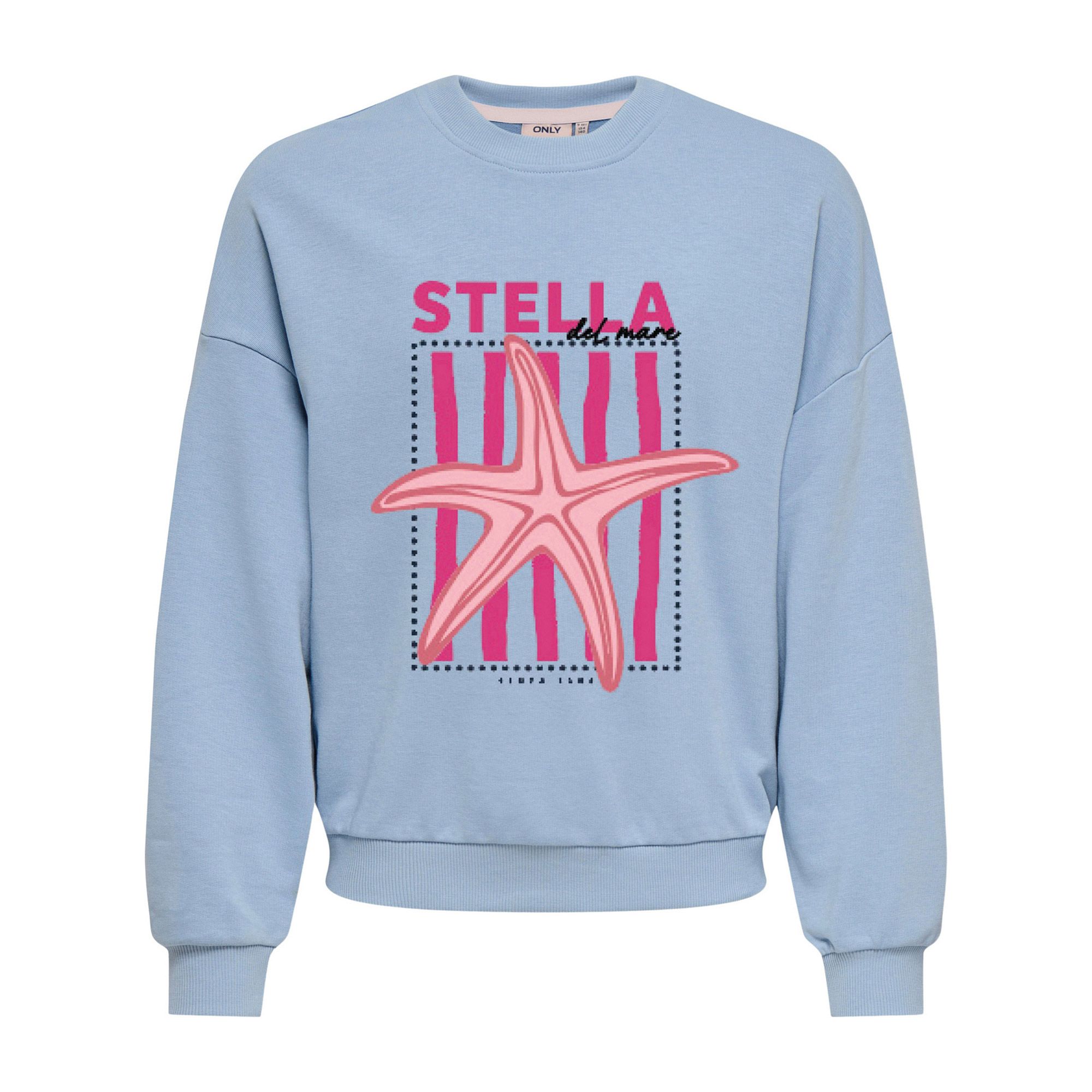 Kids Only Karlie Life Loose Printed Sweater Meisjes